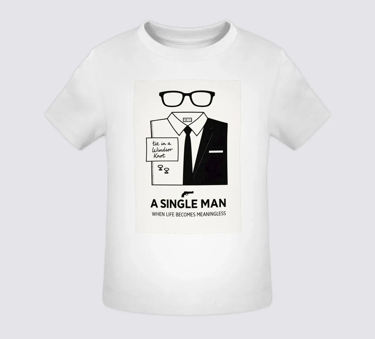 A Single Man Print maglietta neonato da MoviesArt