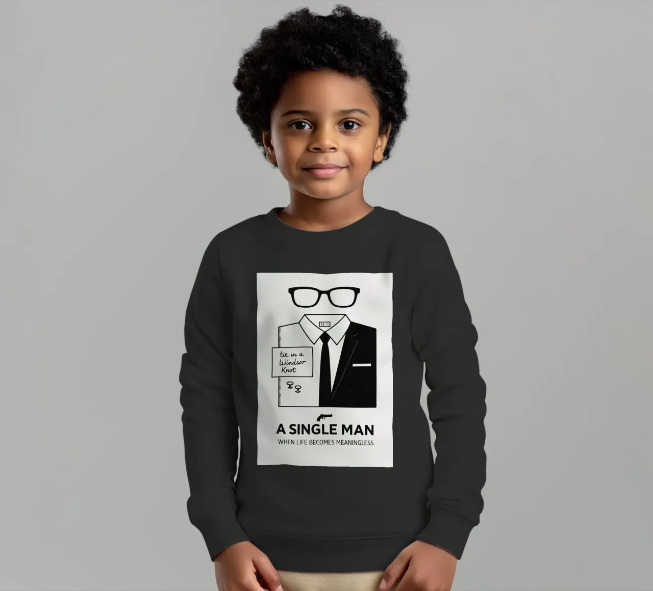 A Single Man Print felpa bambino da MoviesArt