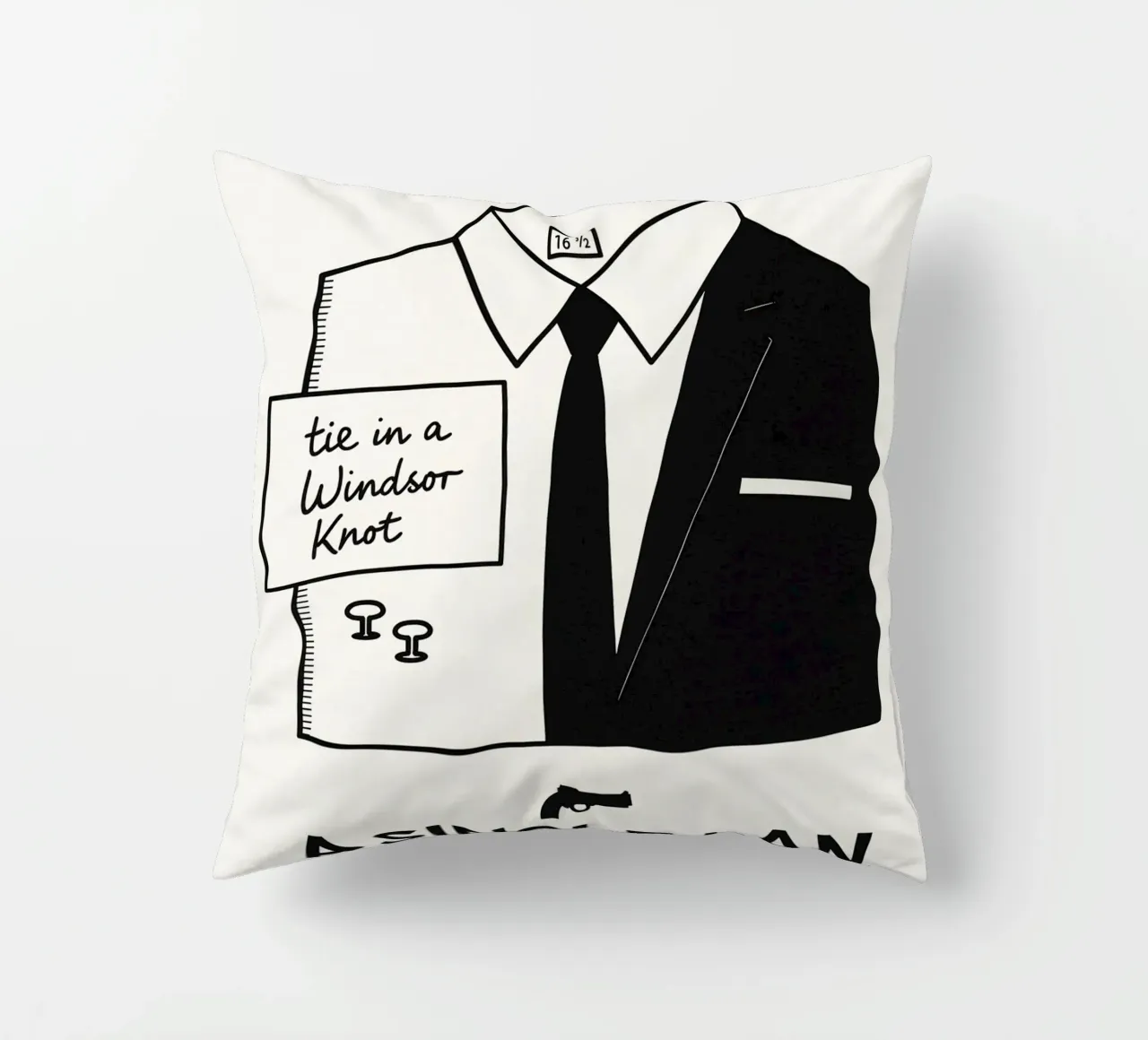 A Single Man Print cuscino da MoviesArt