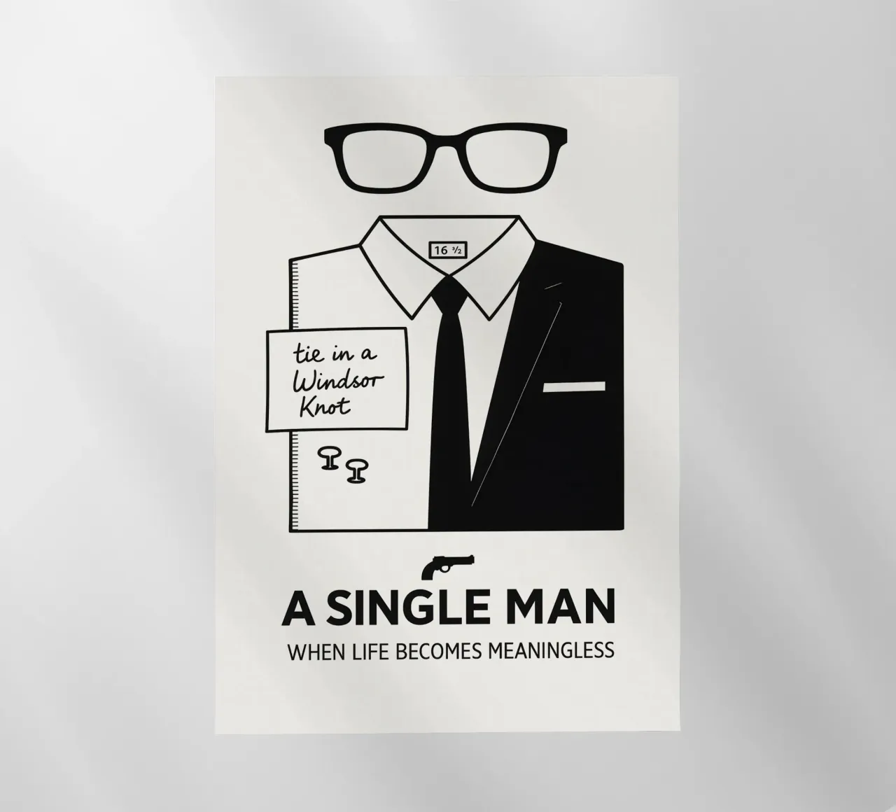 A Single Man Print pellicola backlit da MoviesArt