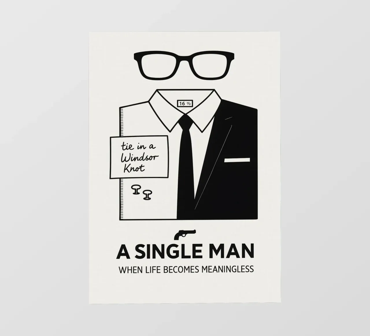 A Single Man Print pellicola backlit da MoviesArt