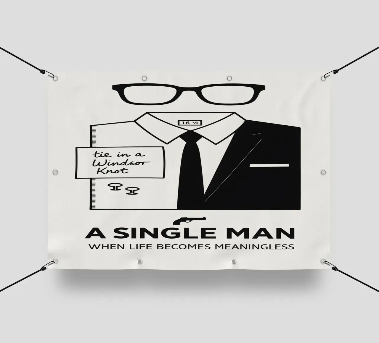 A Single Man Print telo in pvc da MoviesArt