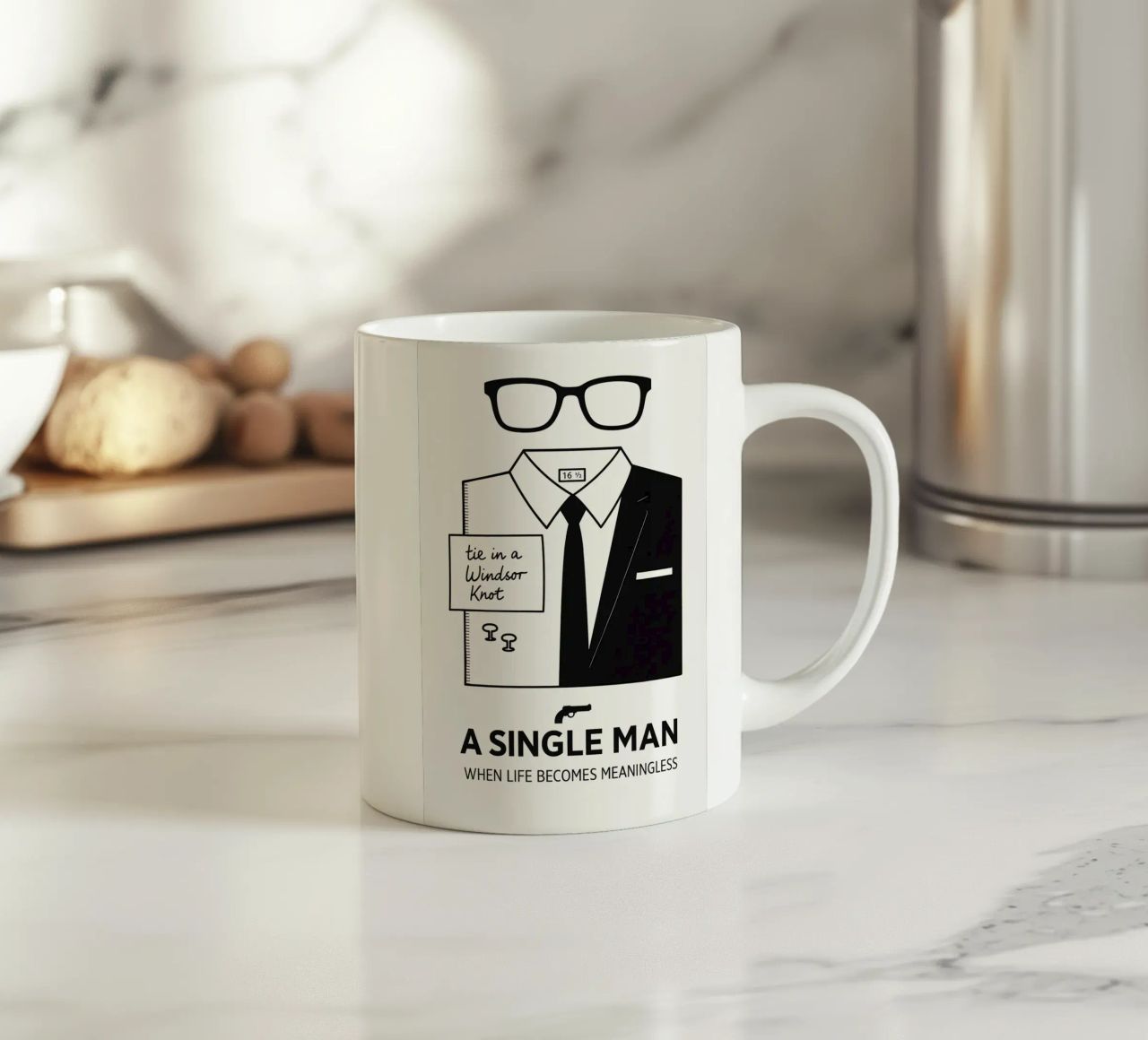 A Single Man Print tazza in ceramica da MoviesArt