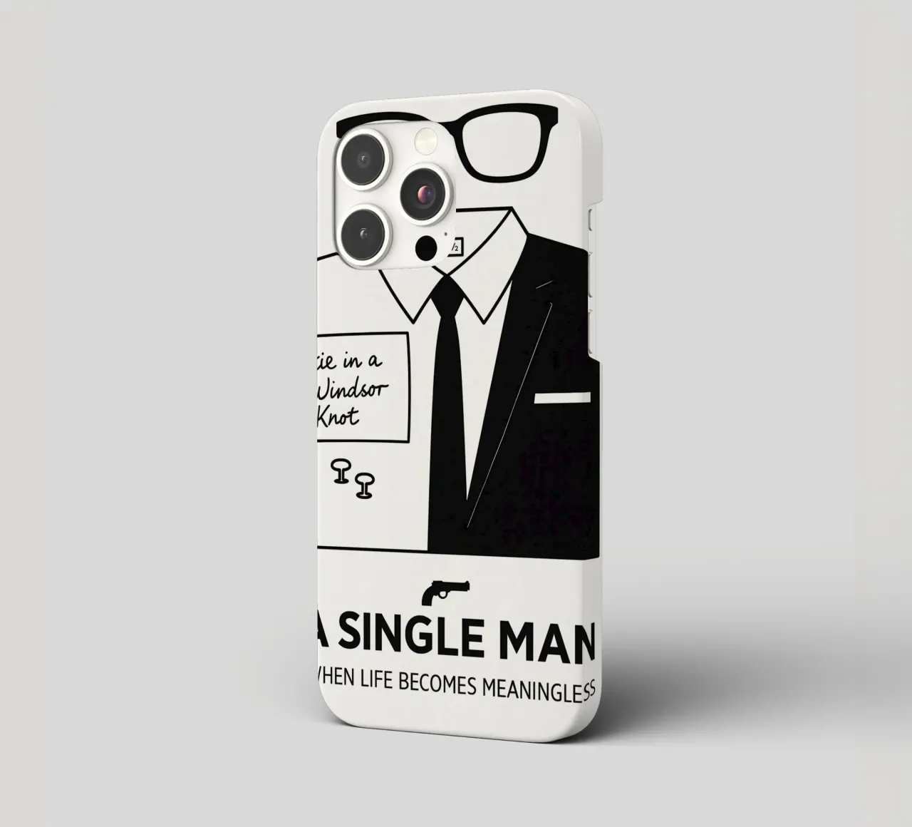 A Single Man Print cover iphone da MoviesArt