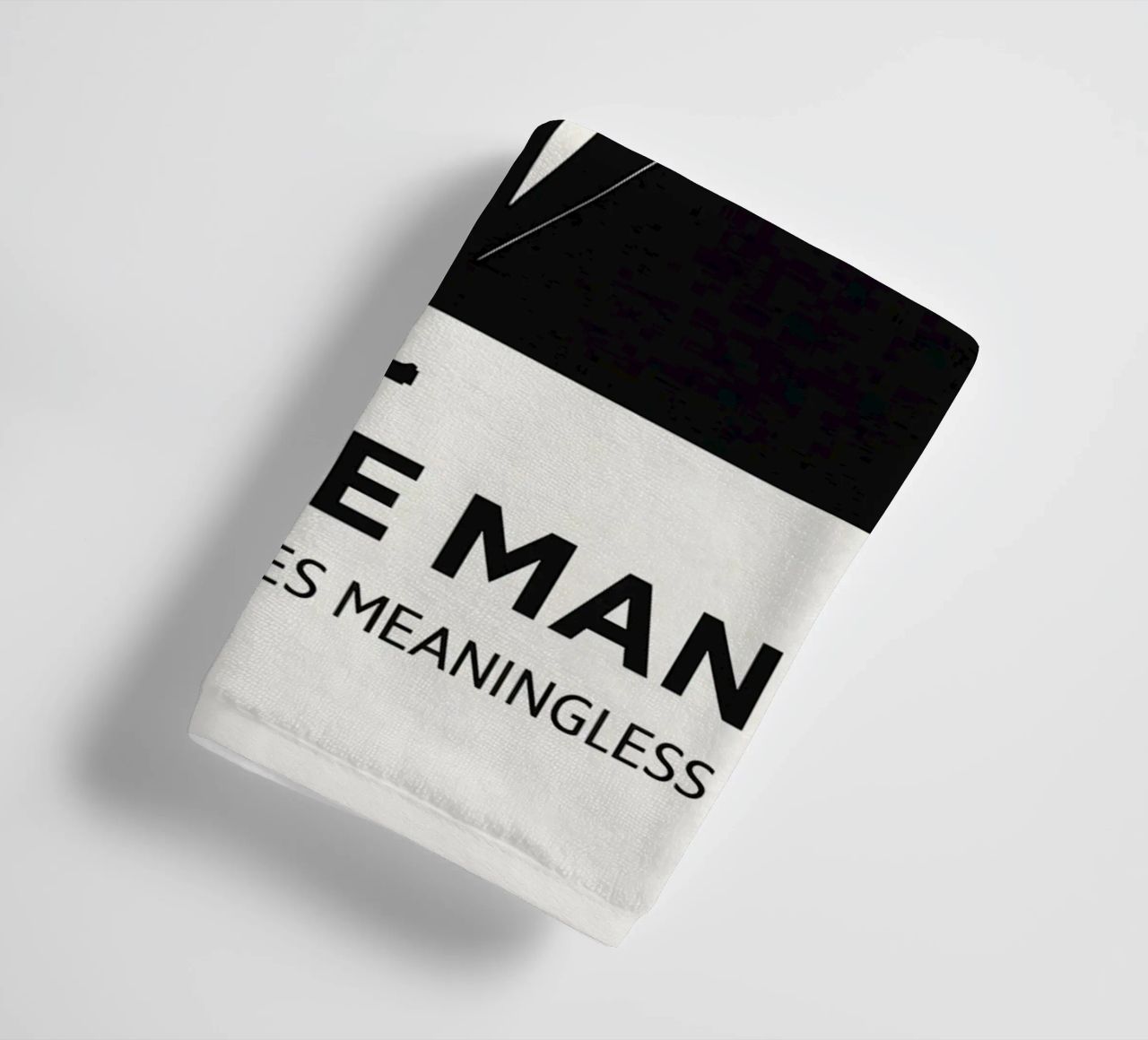 A Single Man Print asciugamano da bagno da MoviesArt