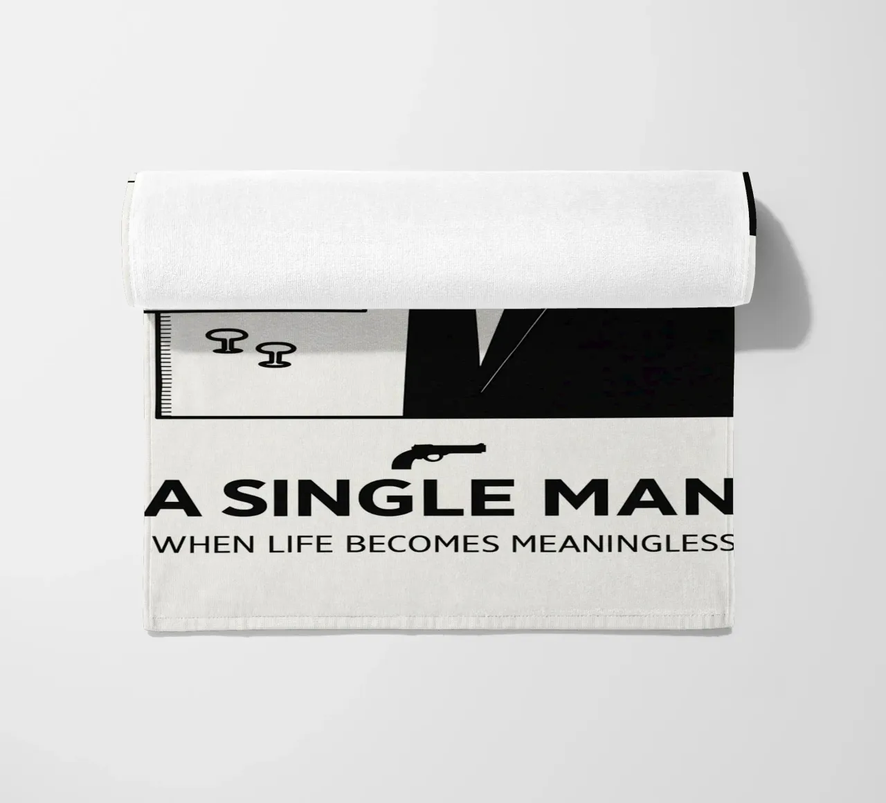 A Single Man Print telo mare da MoviesArt