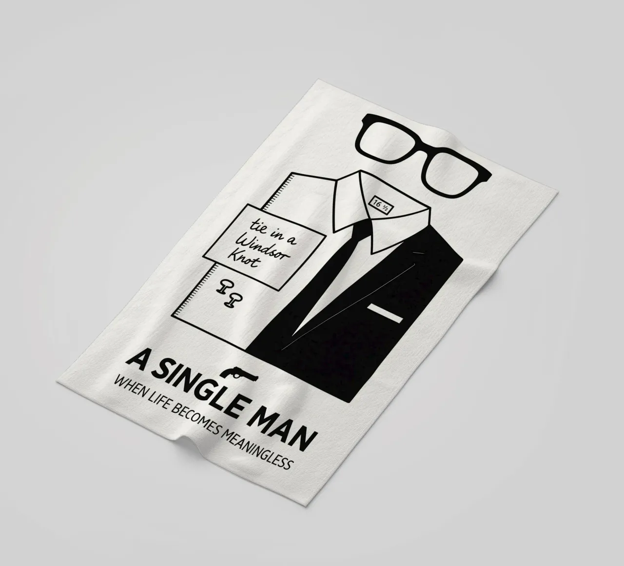 A Single Man Print telo mare da MoviesArt
