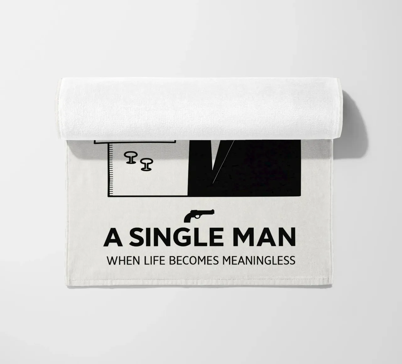 A Single Man Print telo mare da MoviesArt