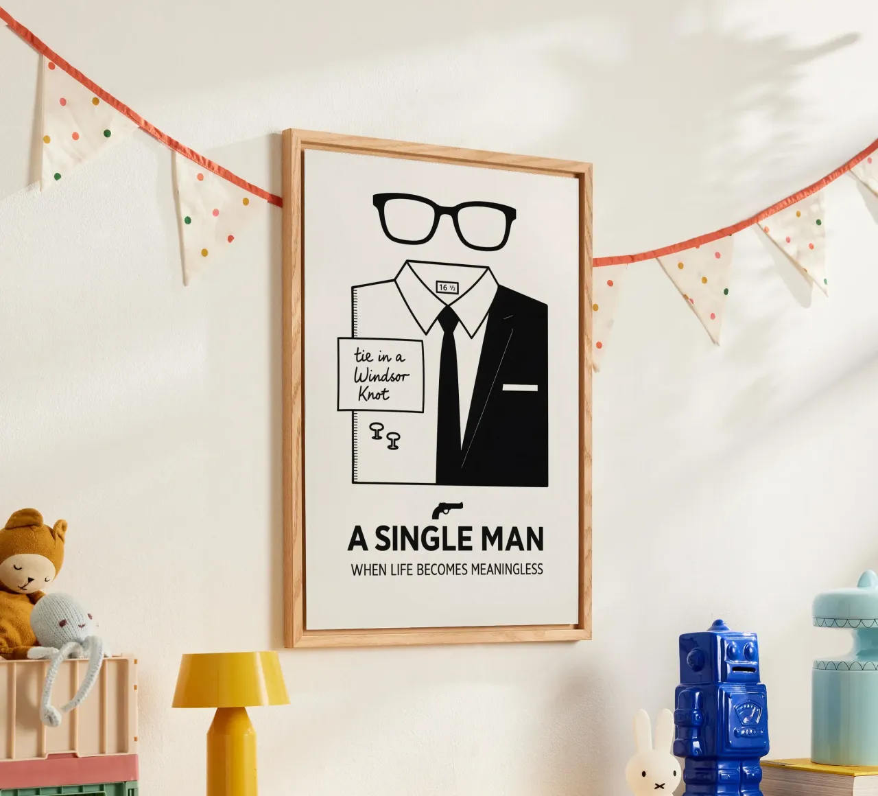 A Single Man Print acryl van MoviesArt