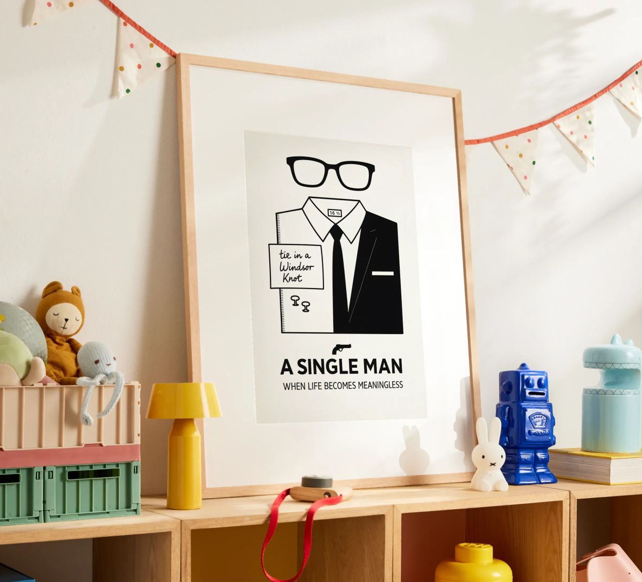 A Single Man Print carta hahnemühle da MoviesArt