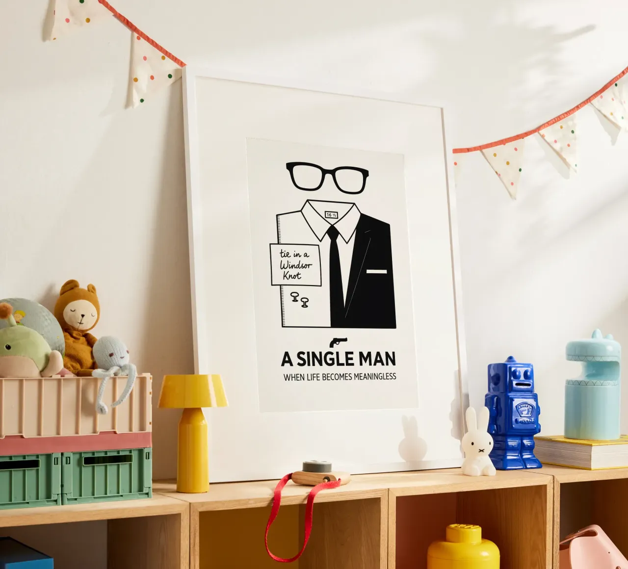 A Single Man Print carta hahnemühle da MoviesArt