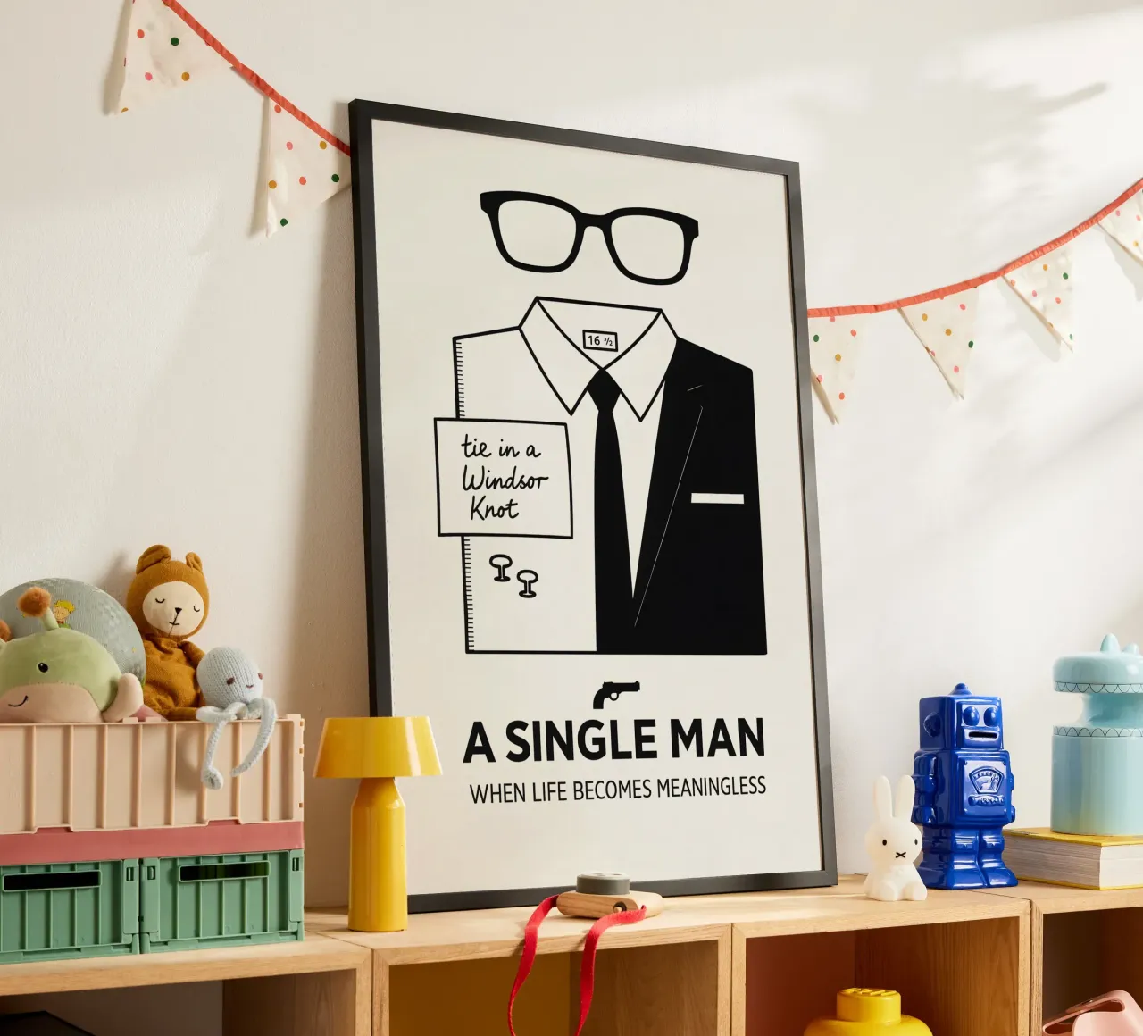A Single Man Print carta hahnemühle da MoviesArt