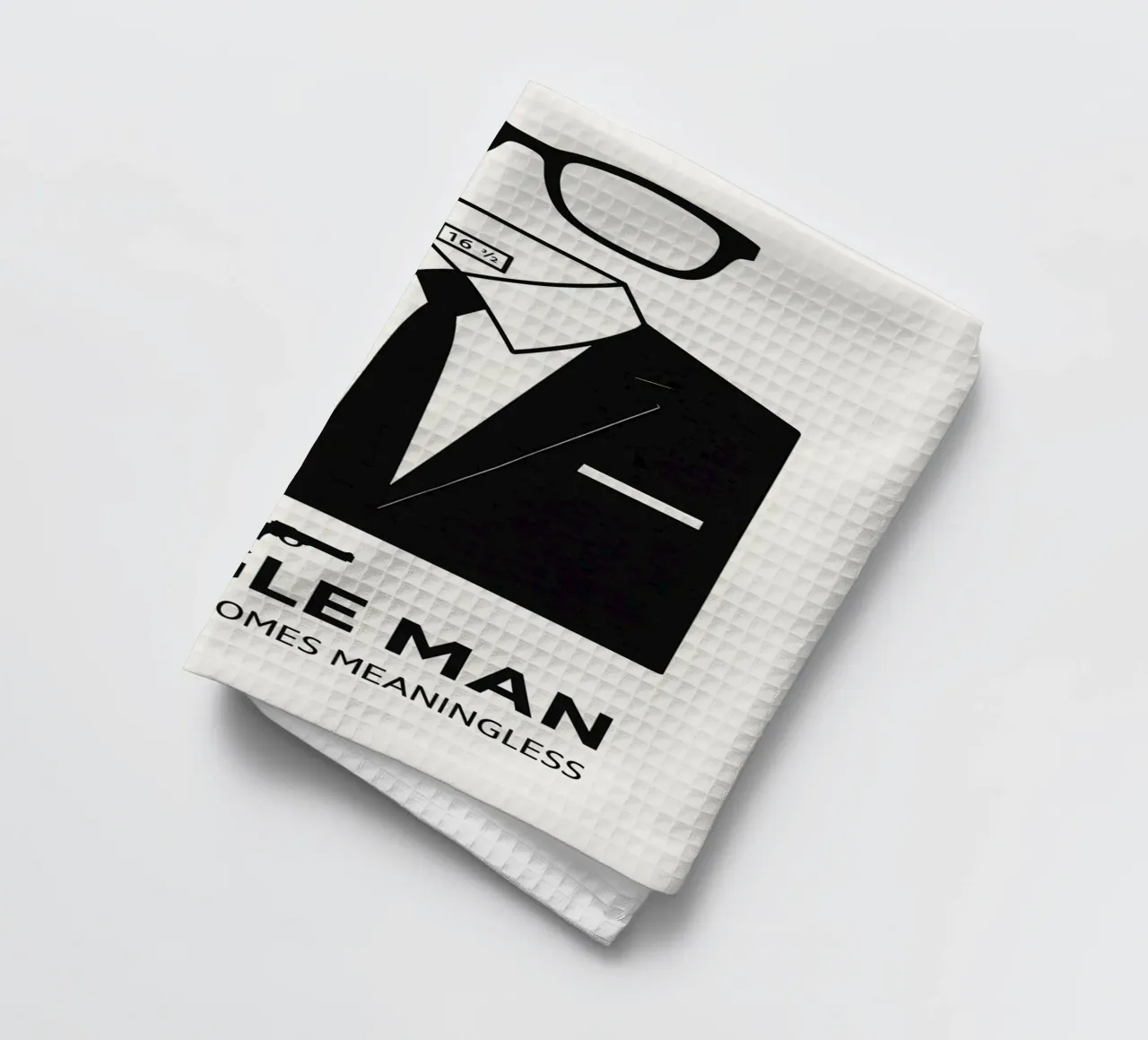 A Single Man Print paño de cocina de MoviesArt