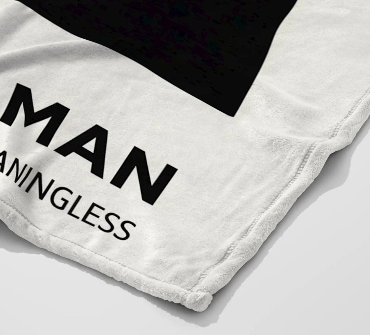 A Single Man Print coperta in pile da MoviesArt