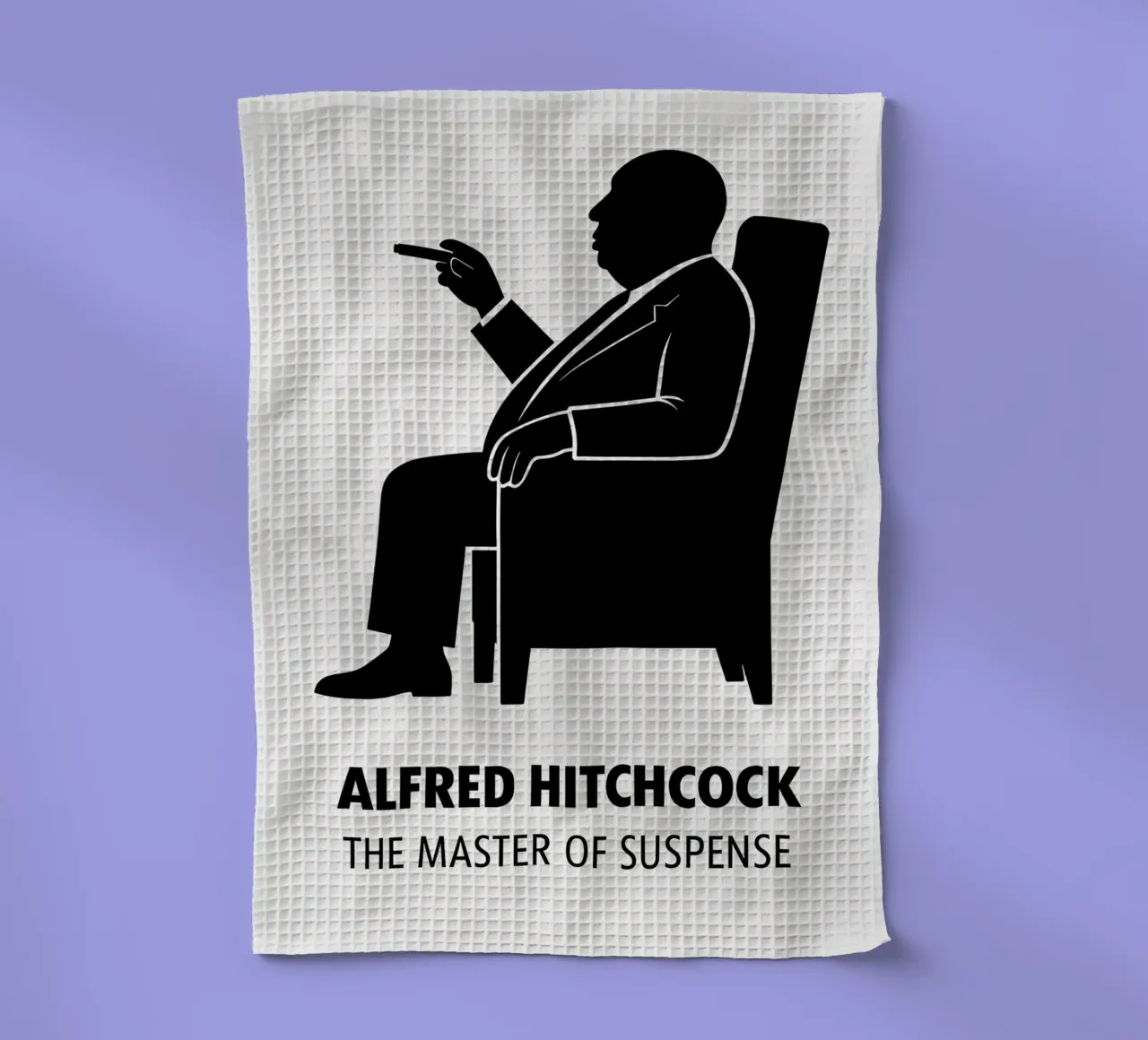 Alfred Hitchcock Print canovaccio da cucina da MoviesArt