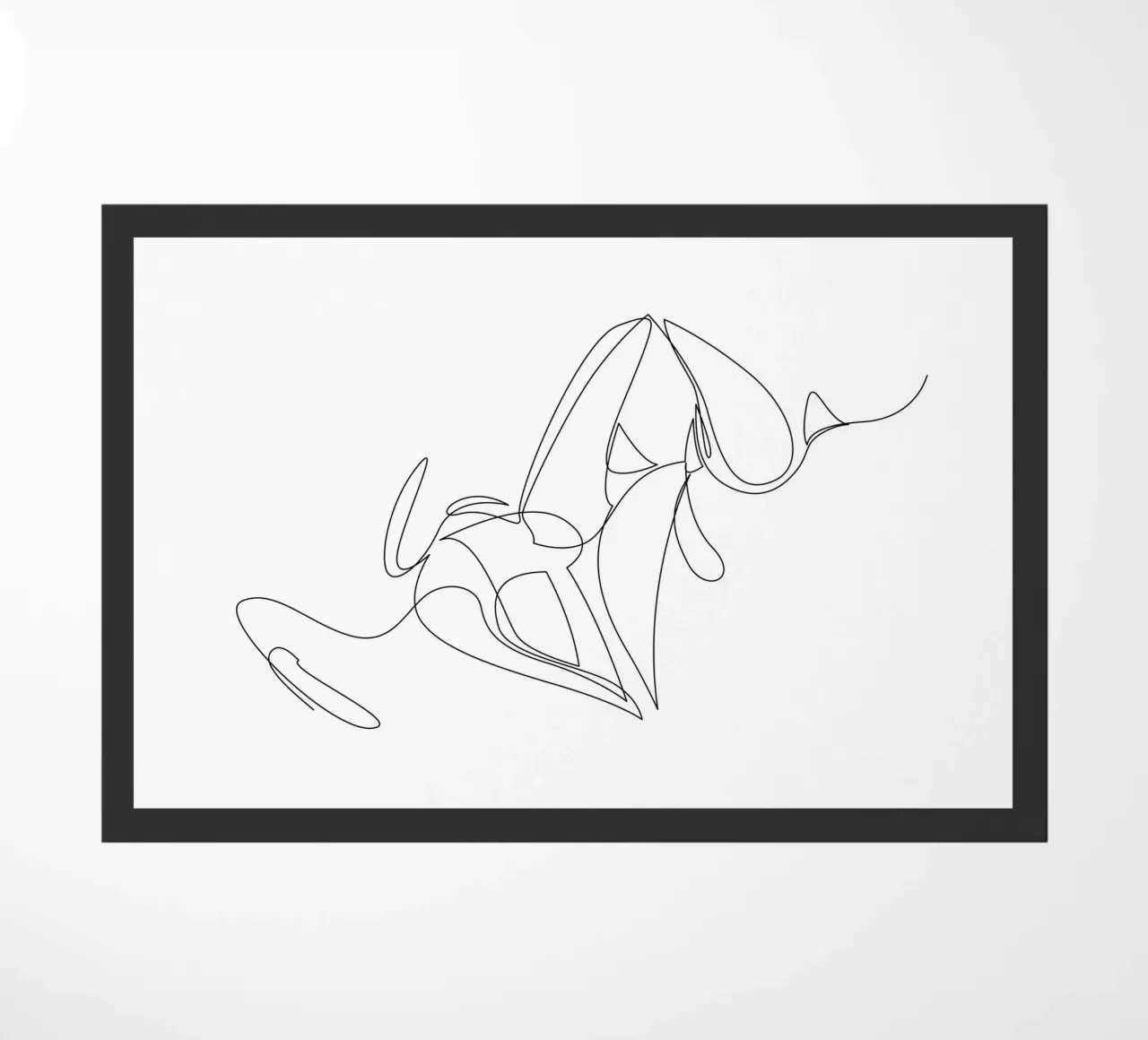 Tethered doormat by Addillum