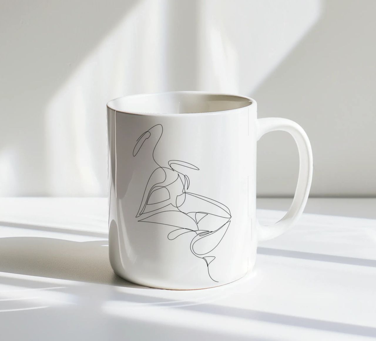 Tethered tazza in ceramica da Addillum