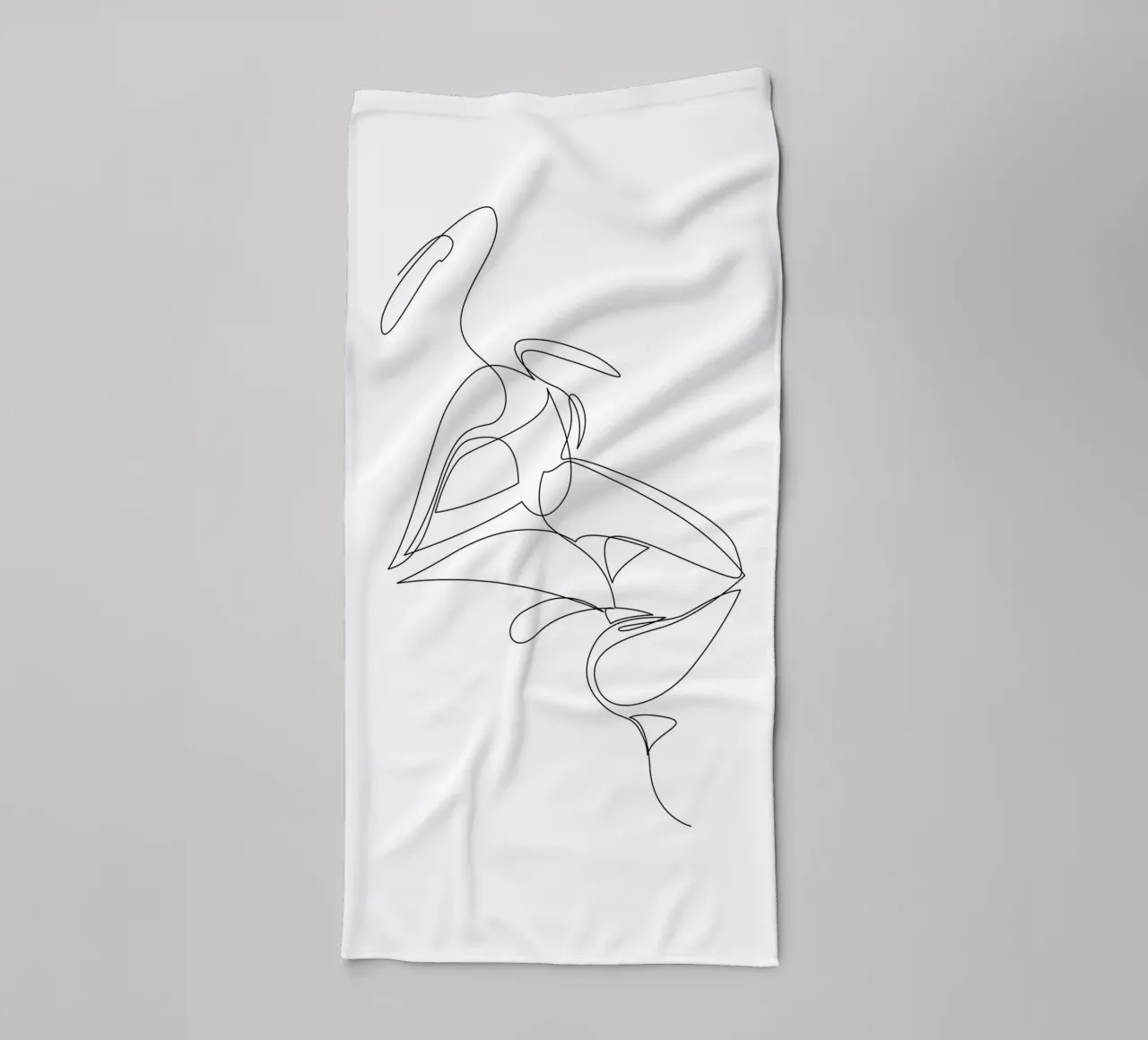 Tethered asciugamano da bagno da Addillum