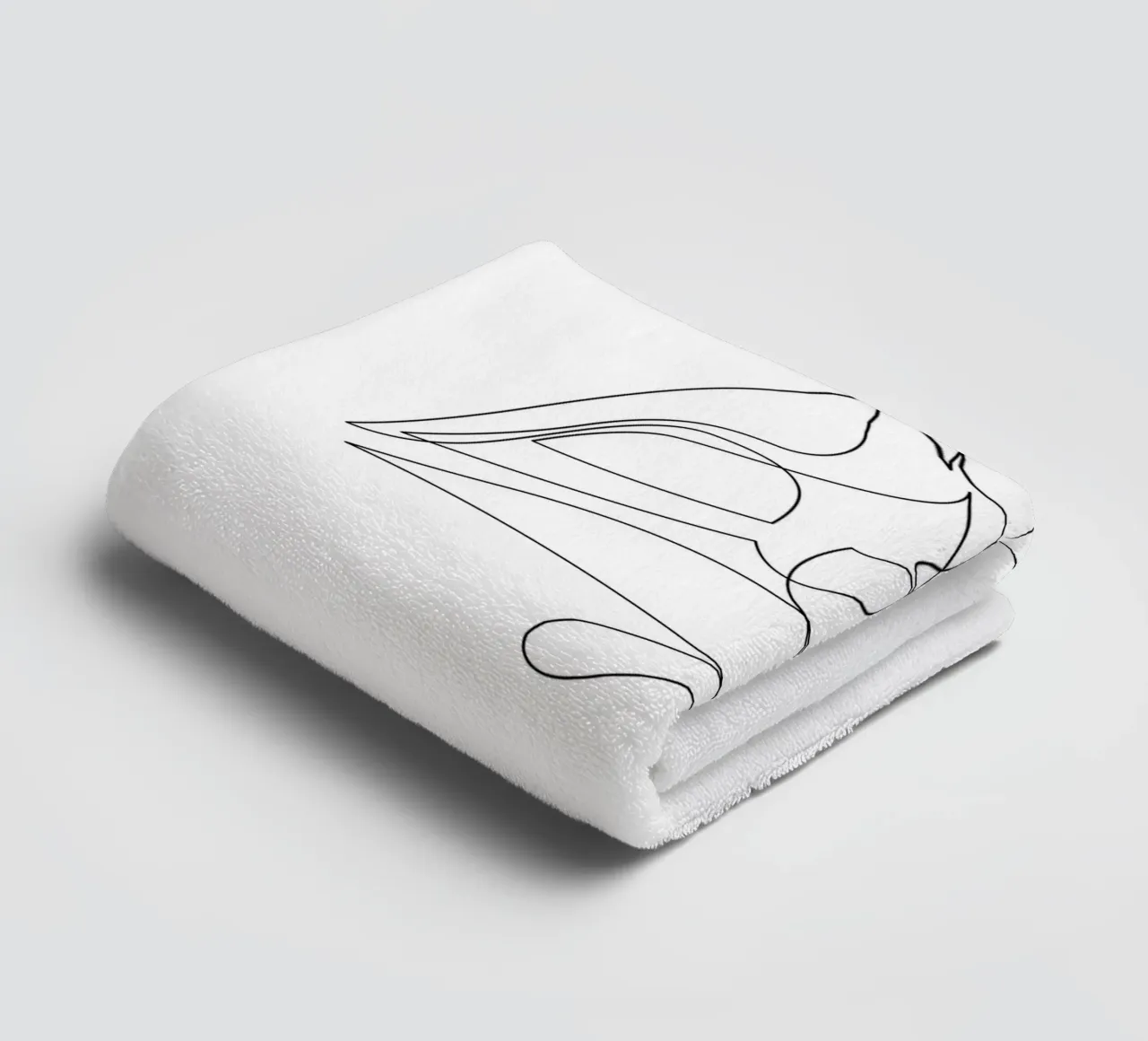 Tethered asciugamano da bagno da Addillum