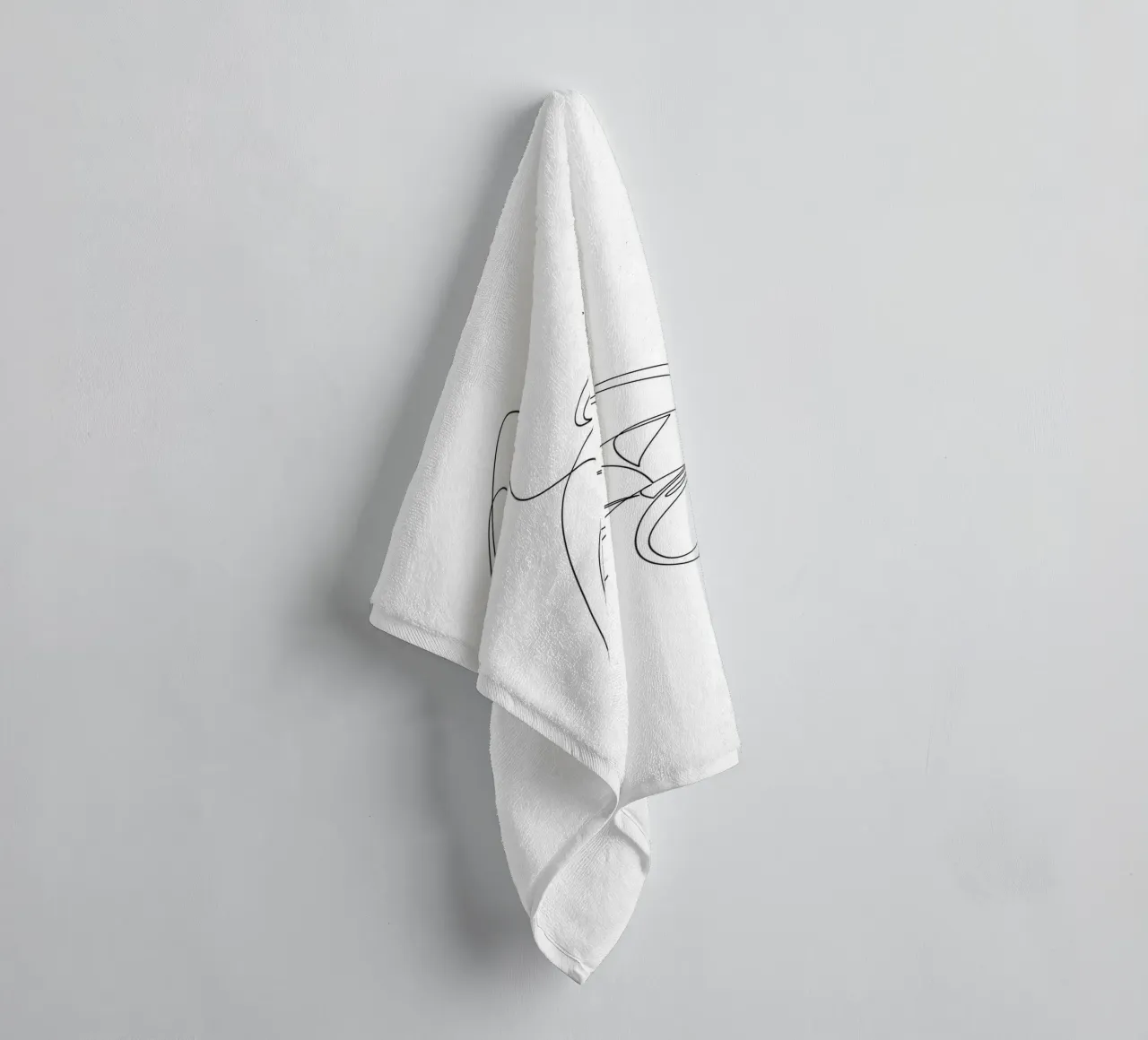 Tethered asciugamano da bagno da Addillum