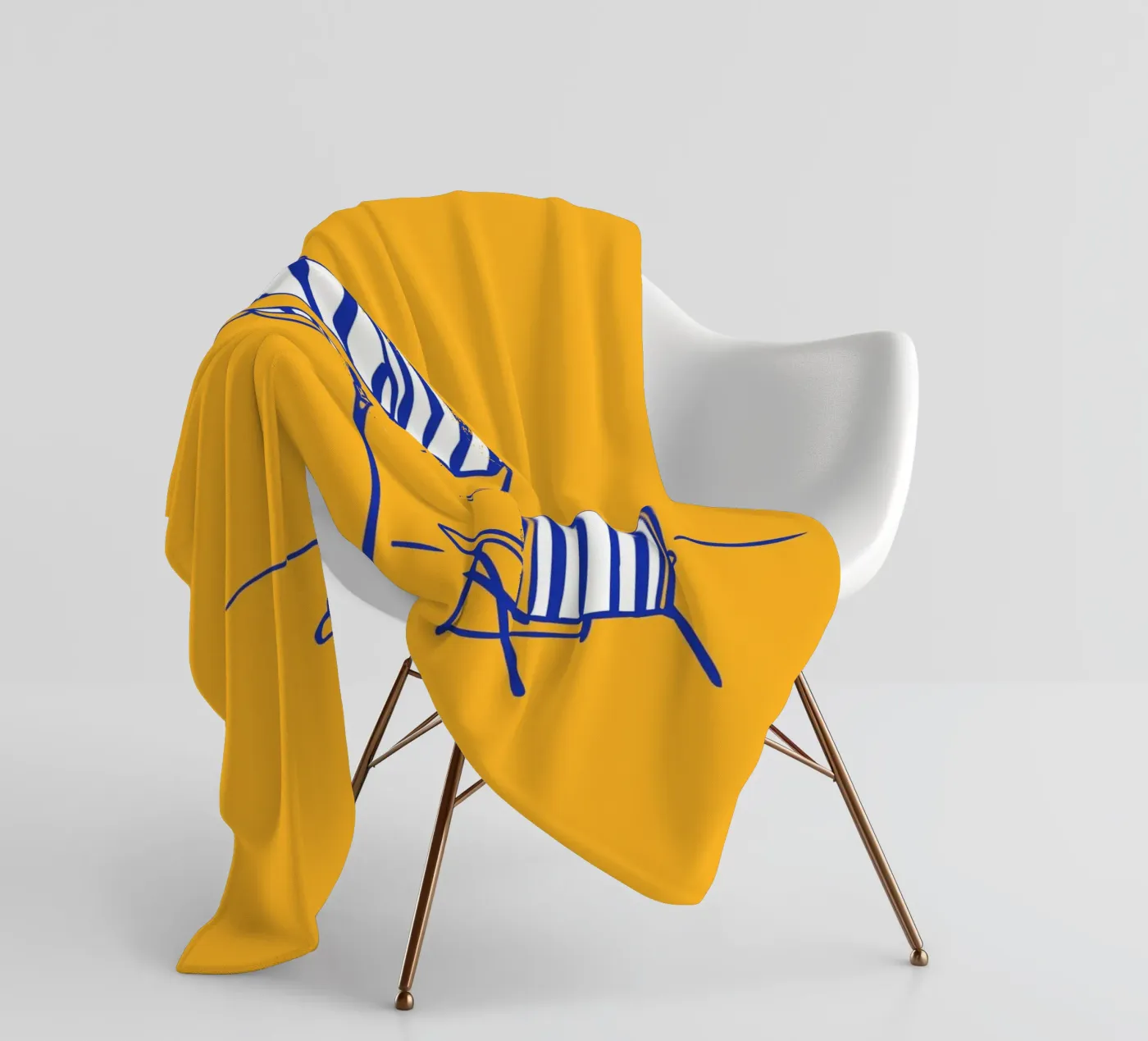 Beachtime plaid polaire de moDeern