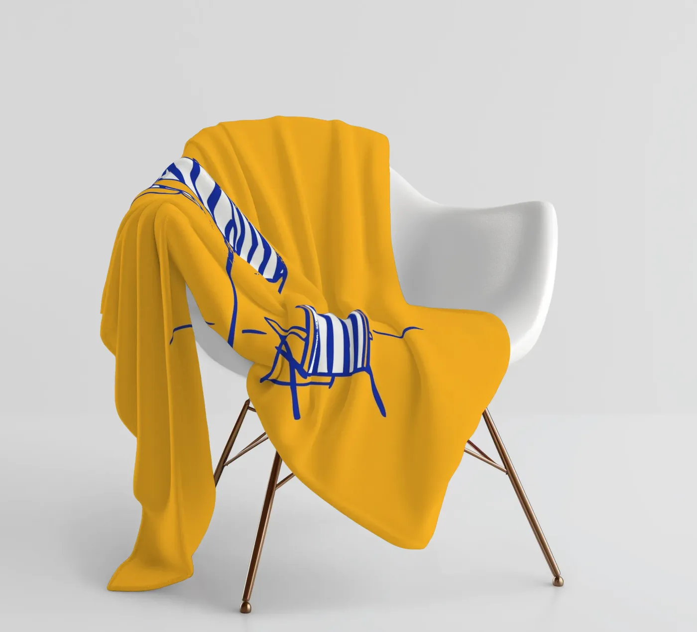 Beachtime plaid polaire de moDeern