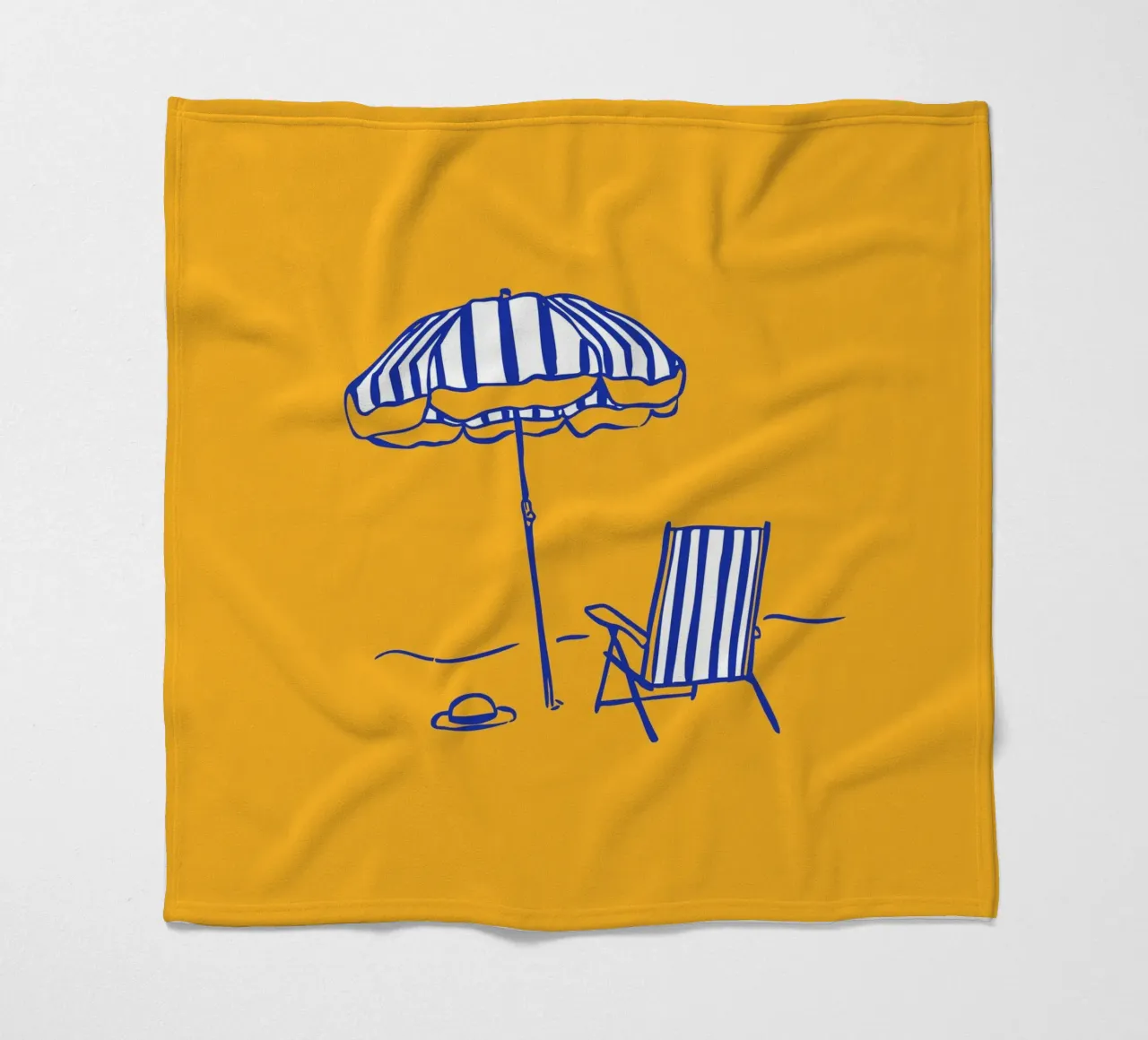 Tempo di spiaggia coperta in pile da modeern