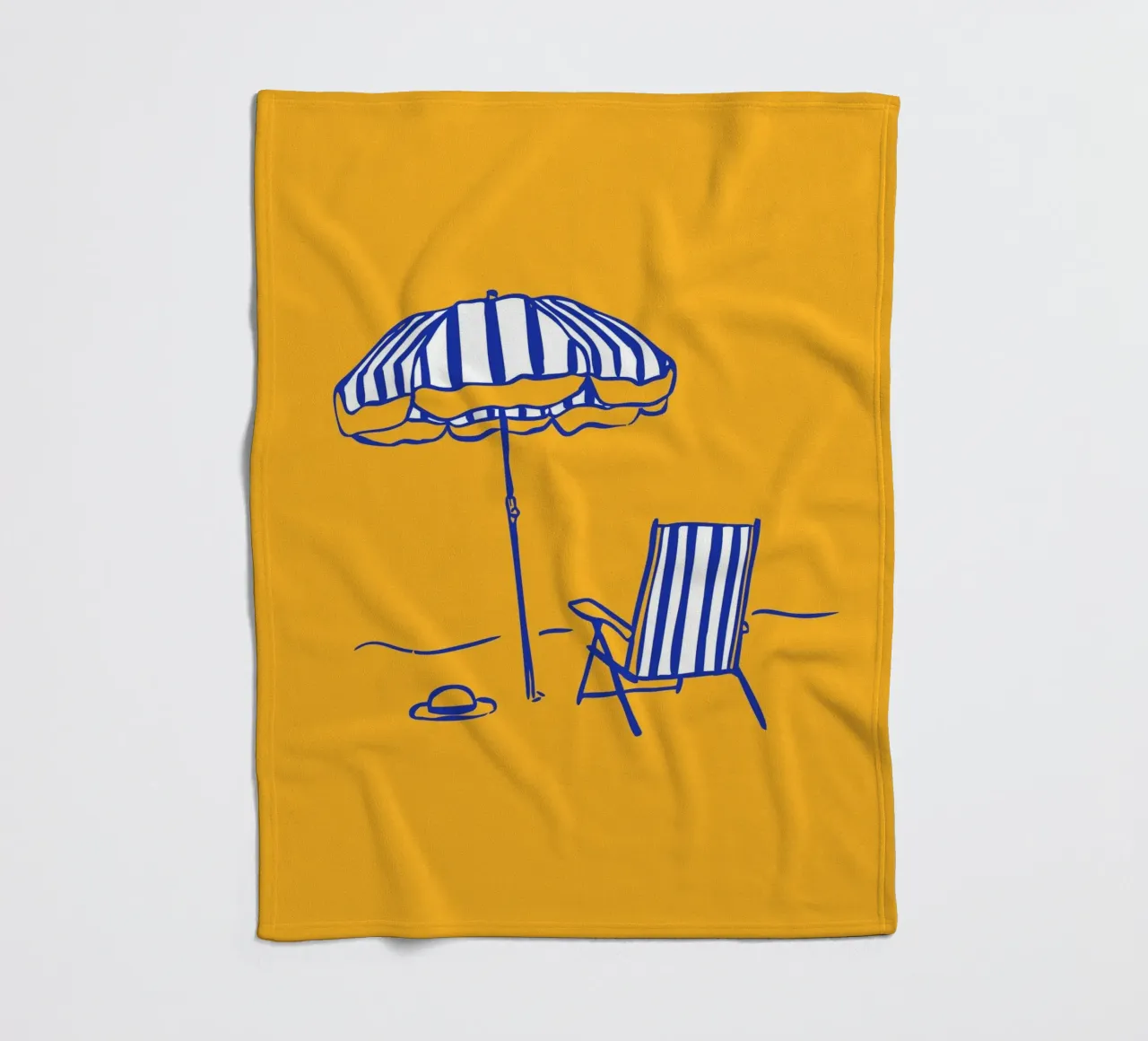 Tempo di spiaggia coperta in pile da modeern
