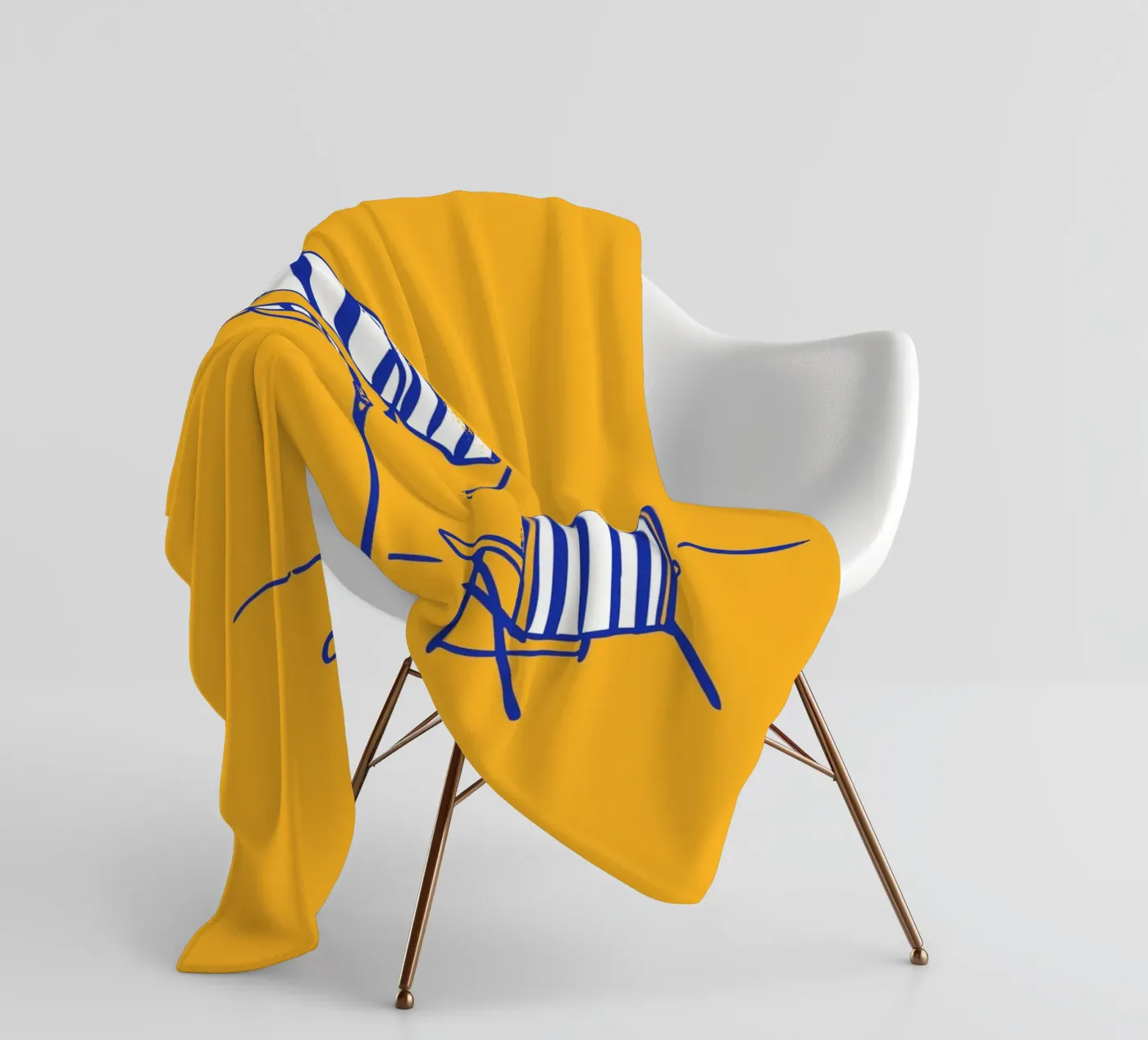 Beachtime plaid polaire de moDeern