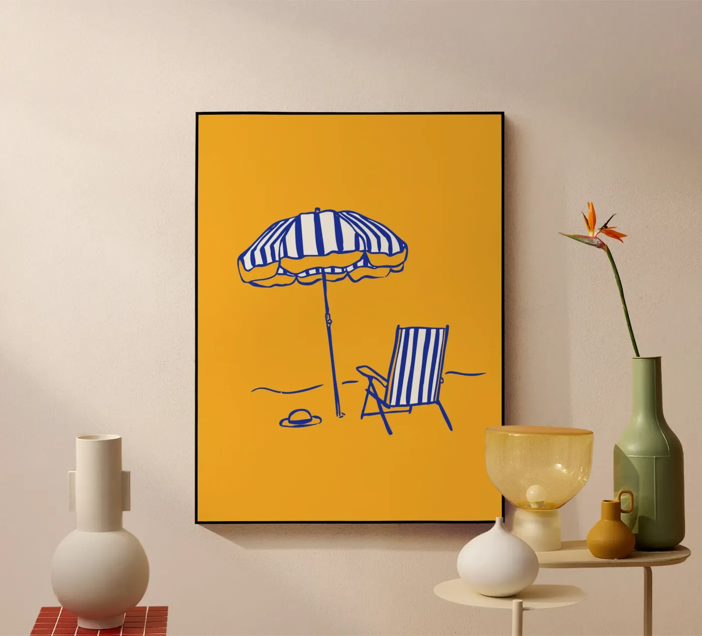 Beachtime acryl van moDeern