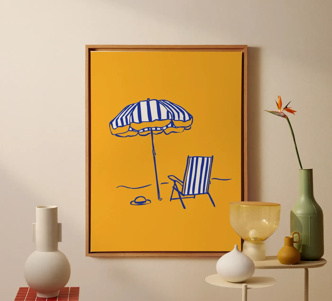 Beachtime canvas by moDeern