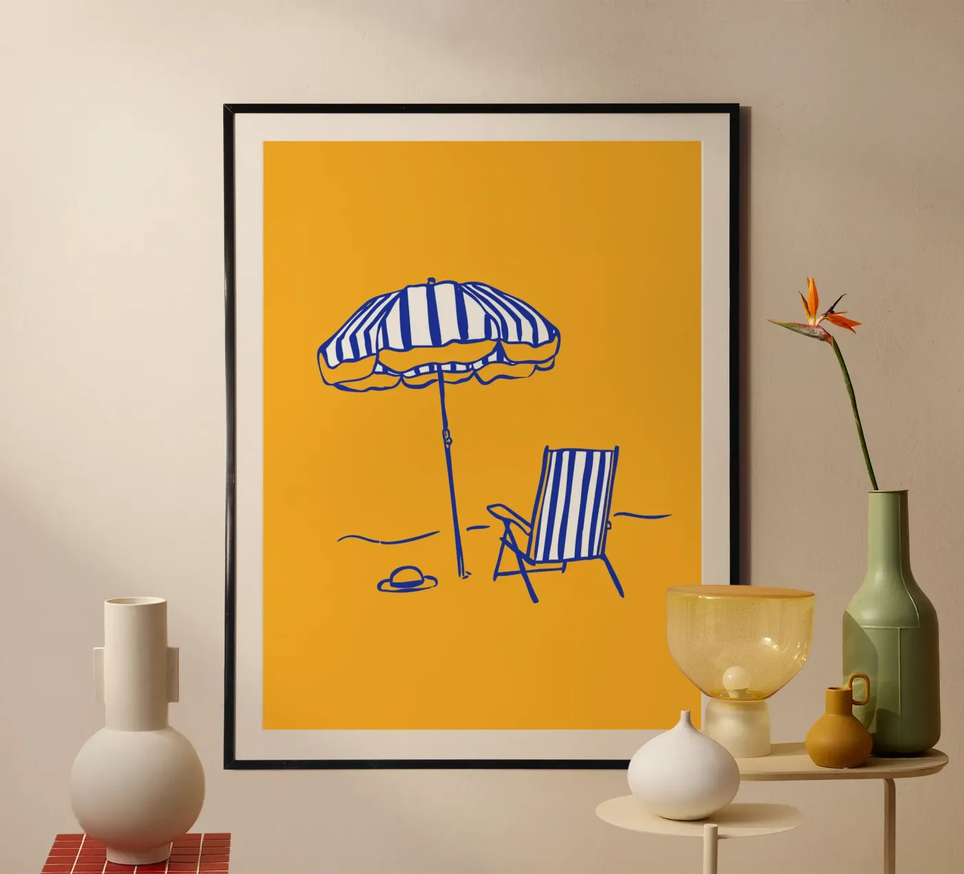 Beachtime poster by moDeern