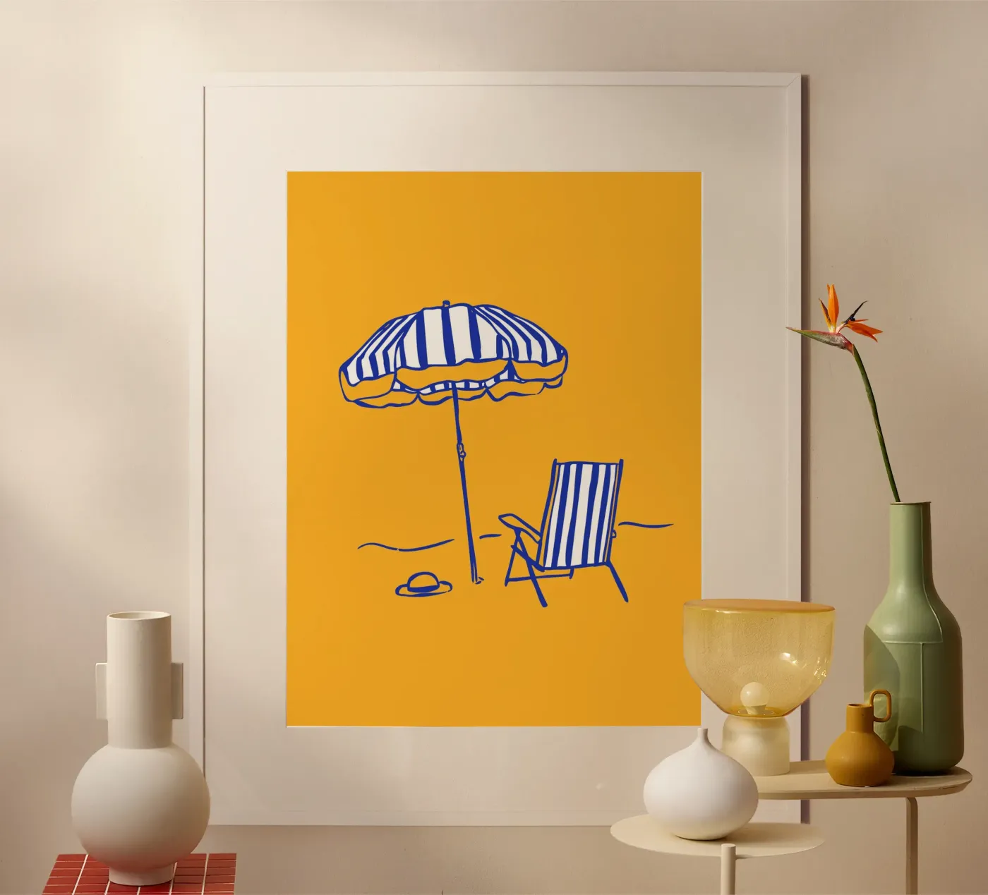 Beachtime poster by moDeern