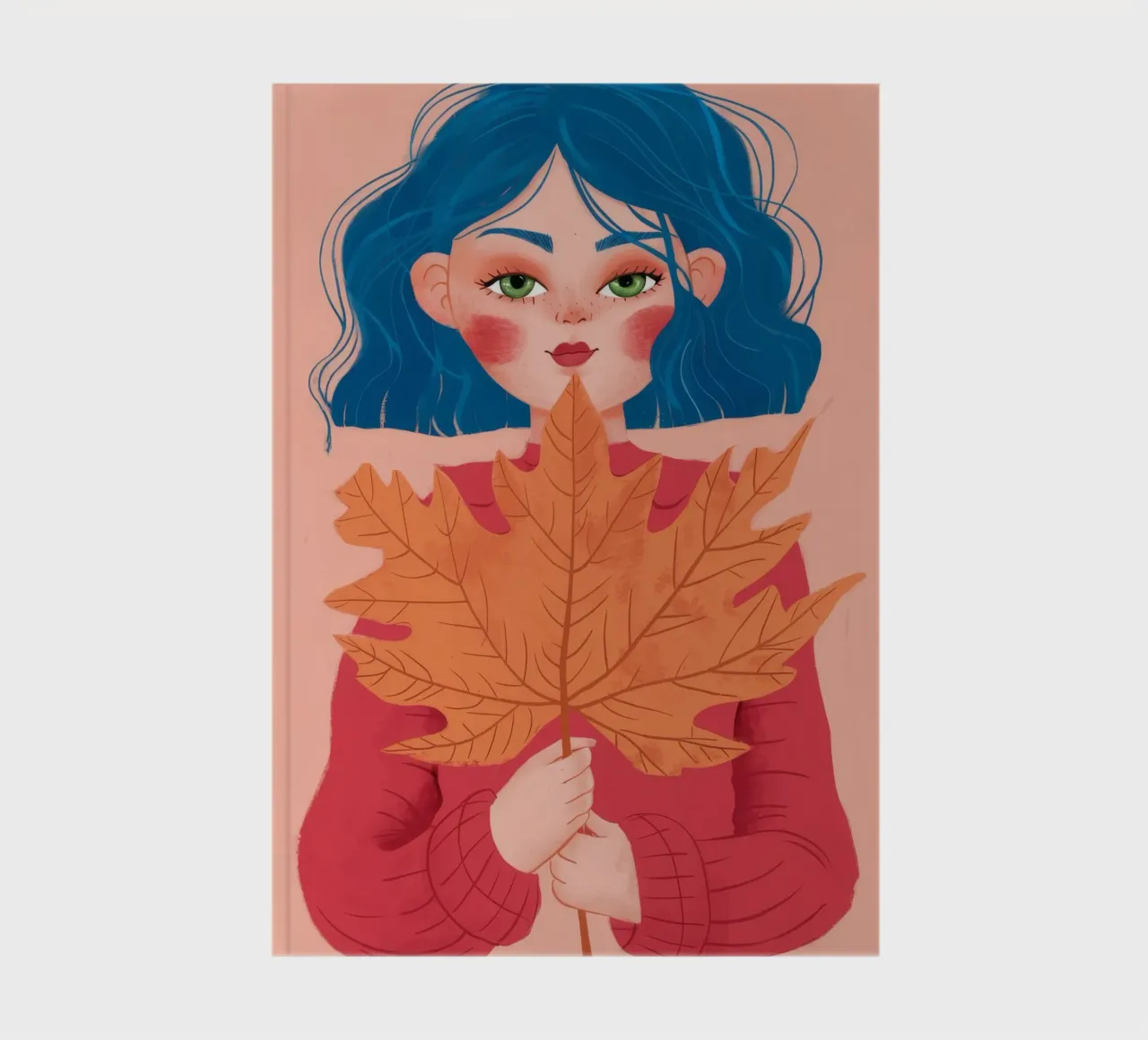 Magnificent Maple Reverie notebook by Aether Brush