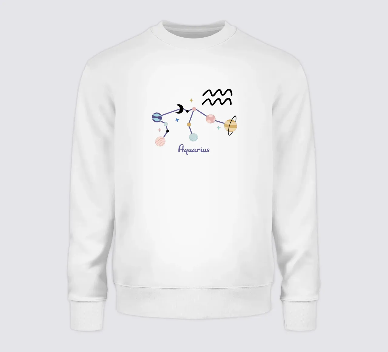 Aquarius (Without Background) felpa da treechild