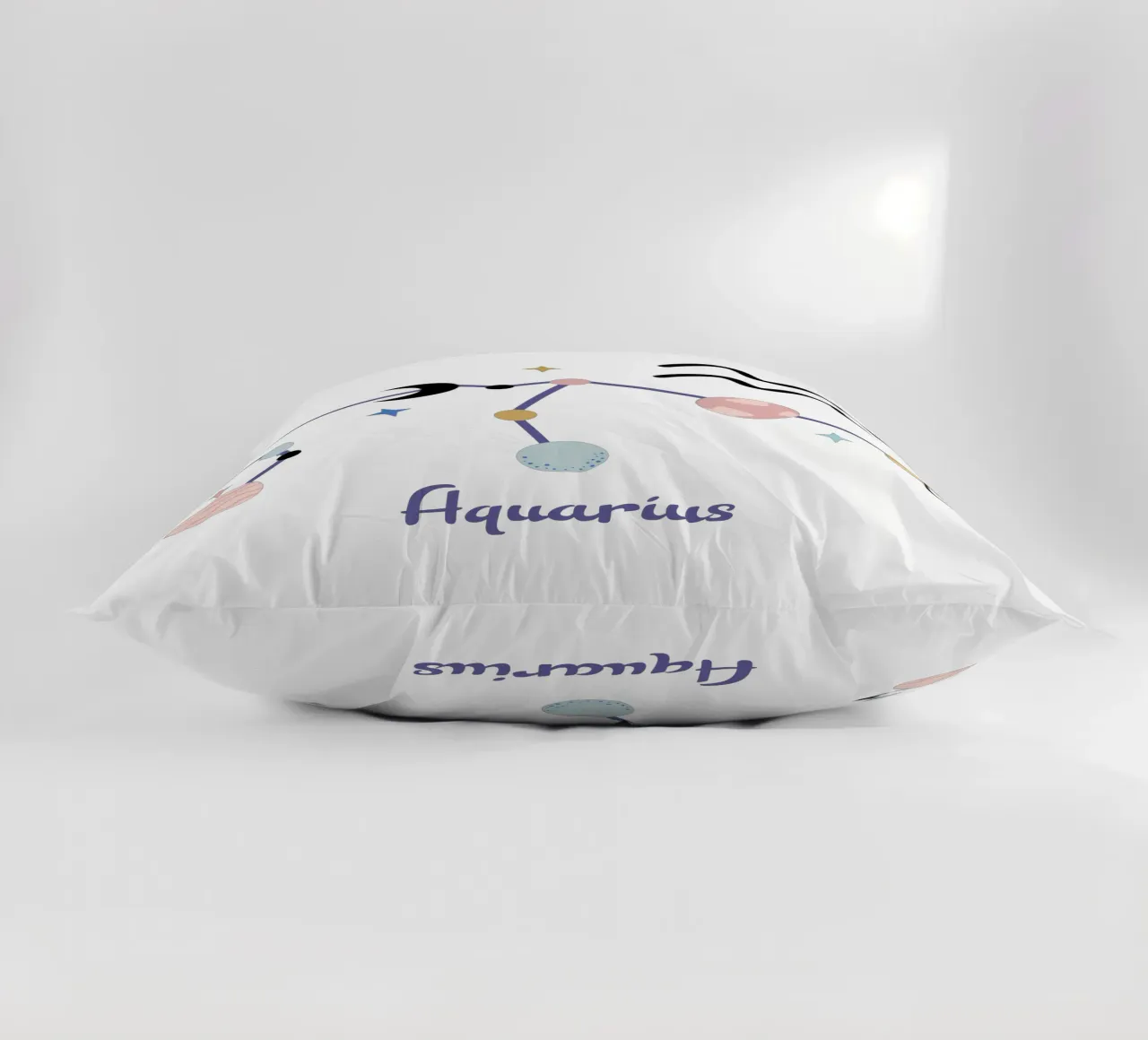 Aquarius (Without Background) cuscino da treechild