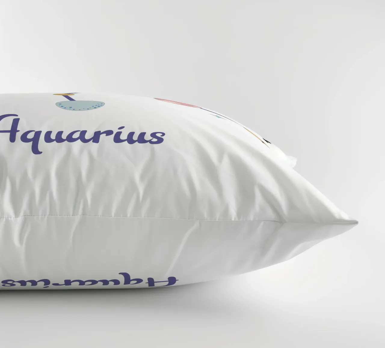 Aquarius (Without Background) cuscino da treechild