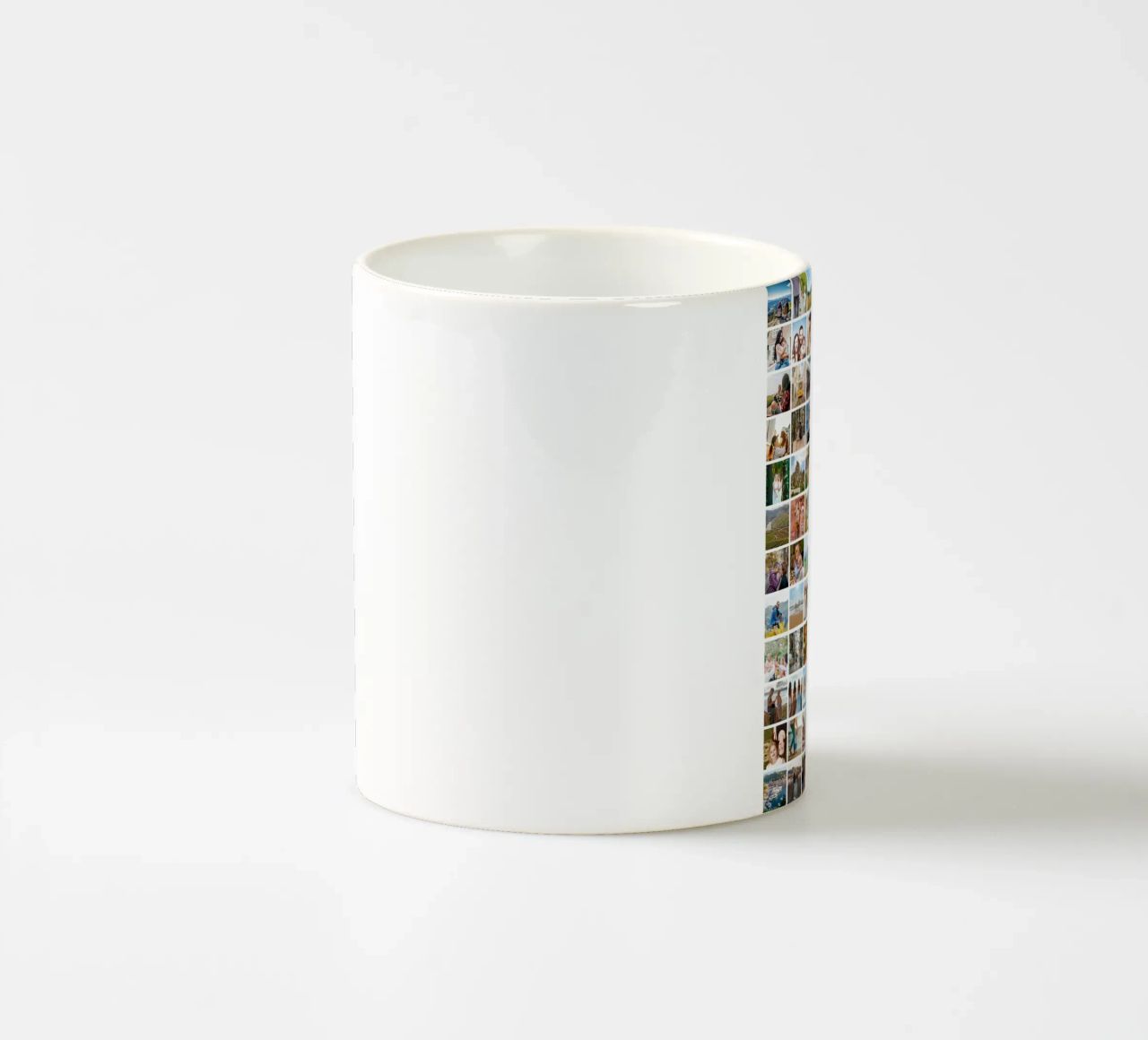 Maxi-Fotocollage • 96 Bilder • Große XXL Fotowand Keramik Tasse von Bildschön | Fotocollagen