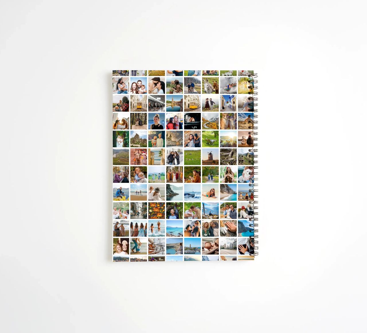 Maxi-Fotocollage • 96 Bilder • Große XXL Fotowand Ringbuch von Bildschön | Fotocollagen