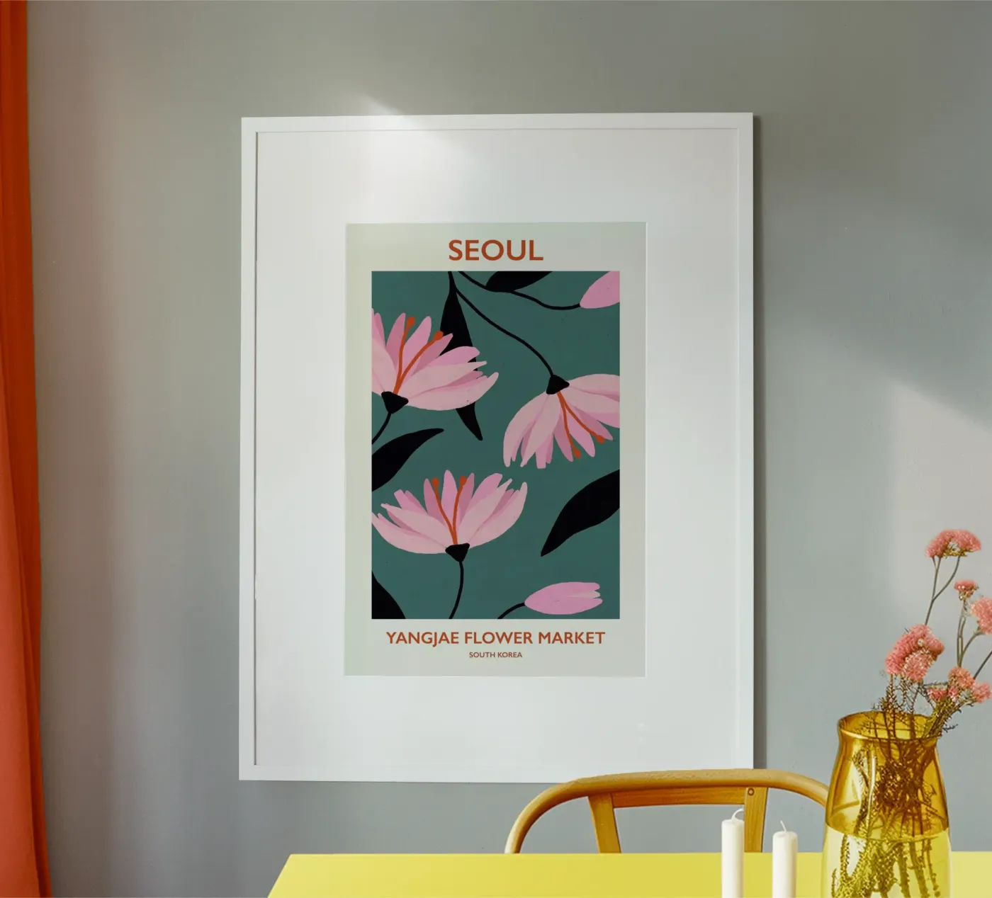 Seoul poster van Pure