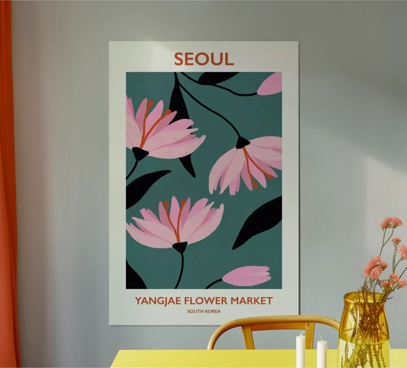 Seoul poster van Pure