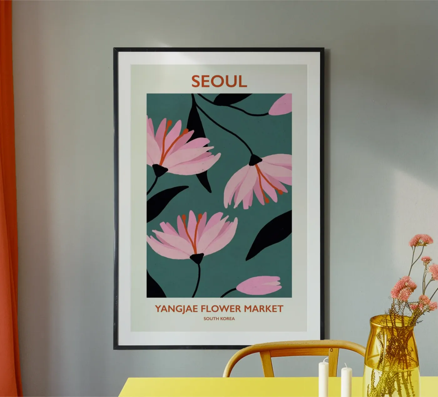 Seoul poster van Pure