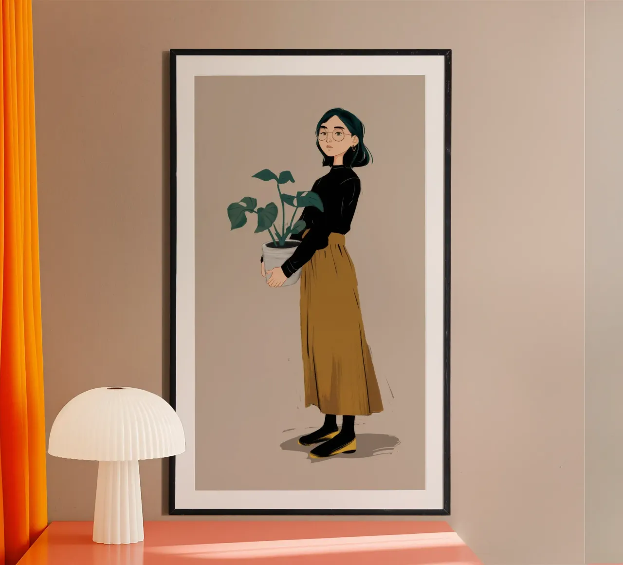L'armonia delle piante poster da Aether Brush