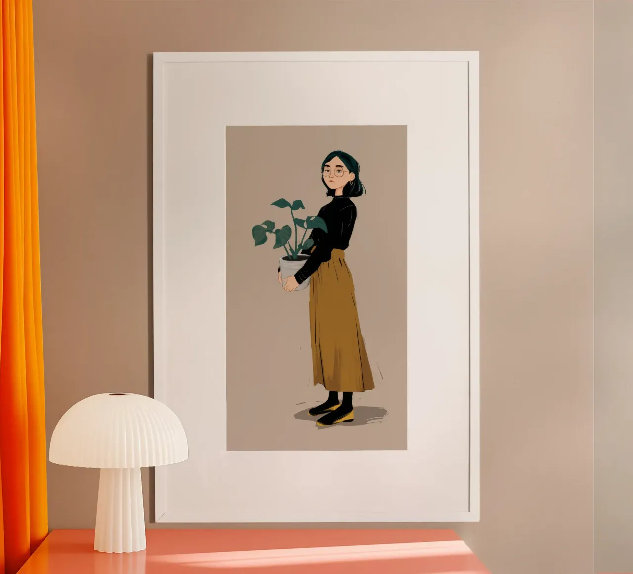 L'armonia delle piante poster da Aether Brush