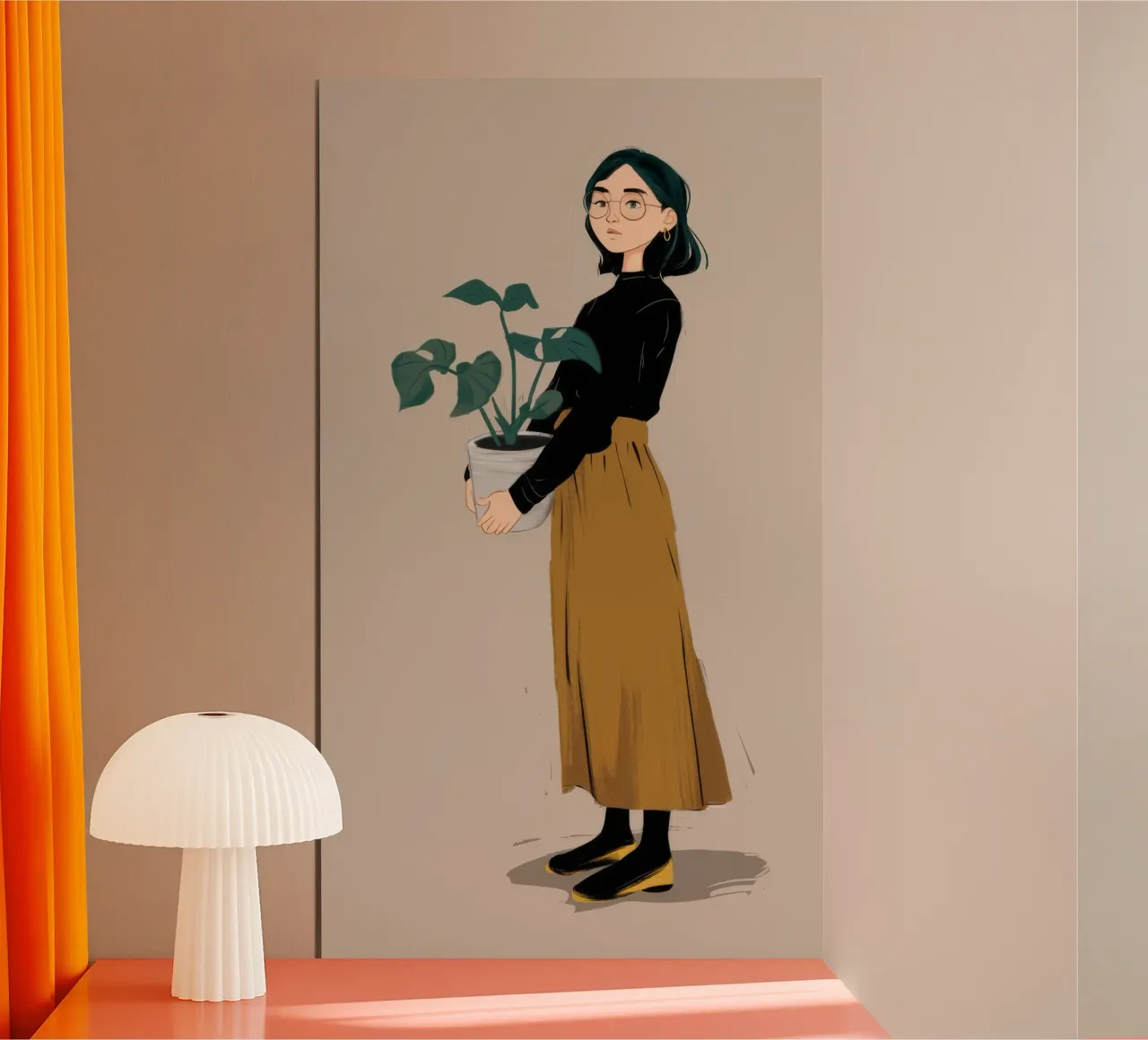 L'armonia delle piante poster da Aether Brush