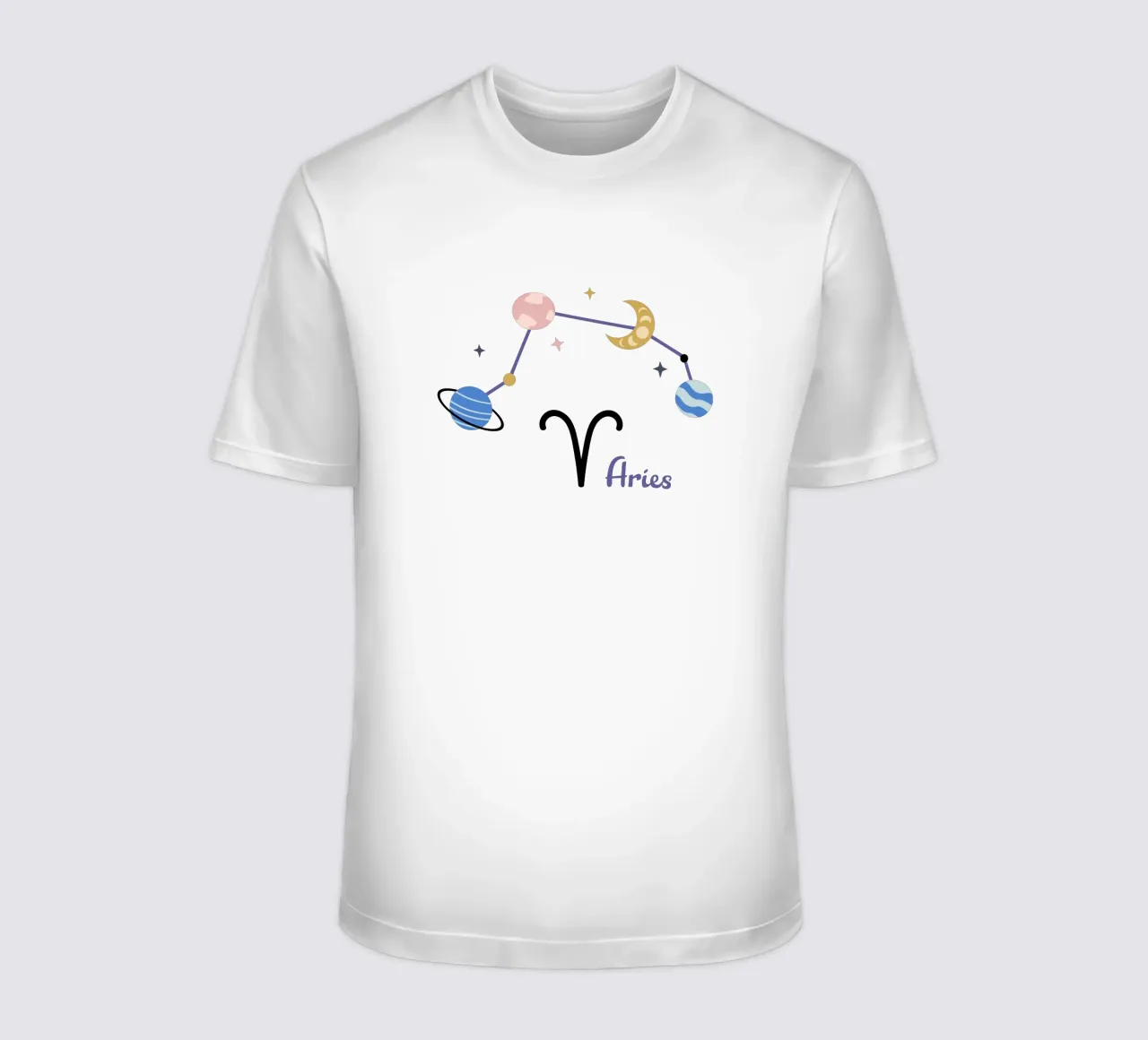 Aries (Without Background) t-shirt da treechild