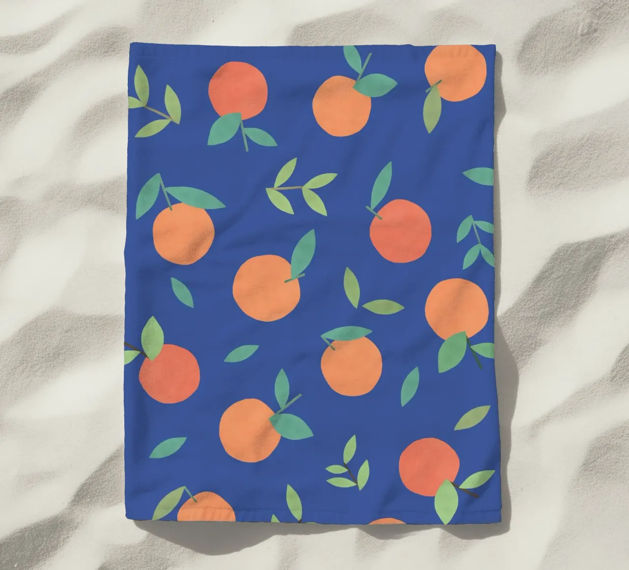 Motivo Clementine - Blu telo mare da MoonlightPrint