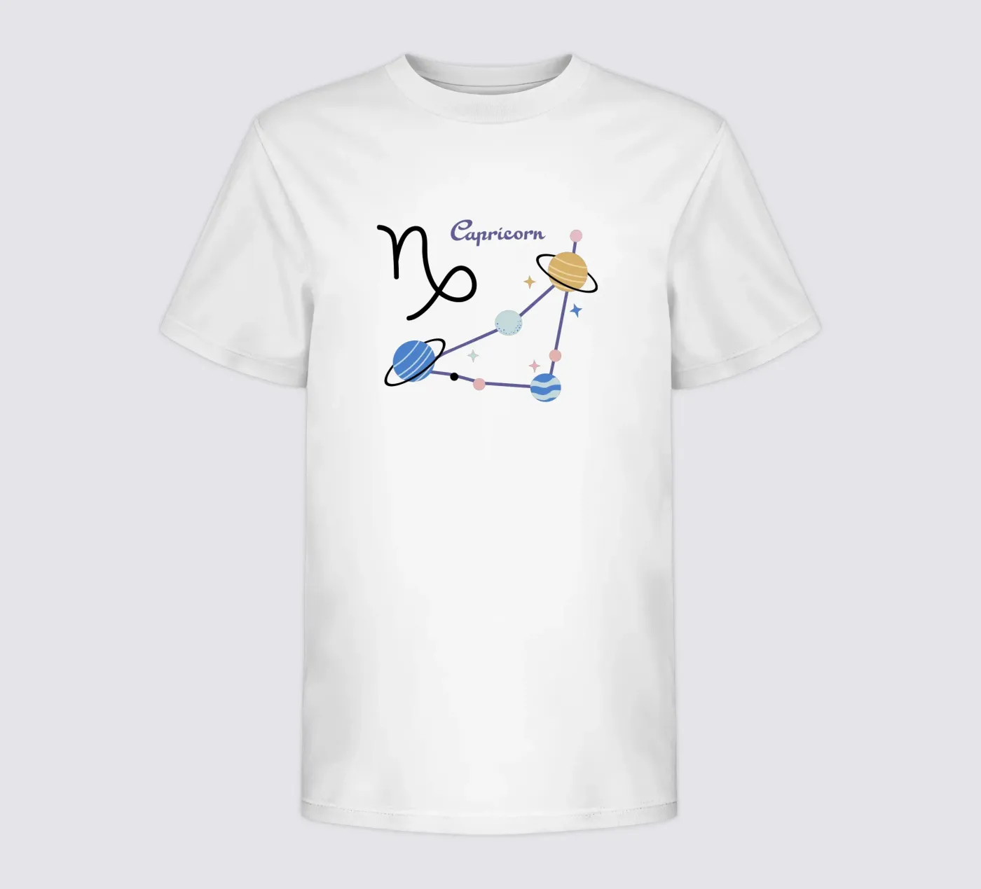 Capricorn (Without Background) t-shirt bambini da treechild