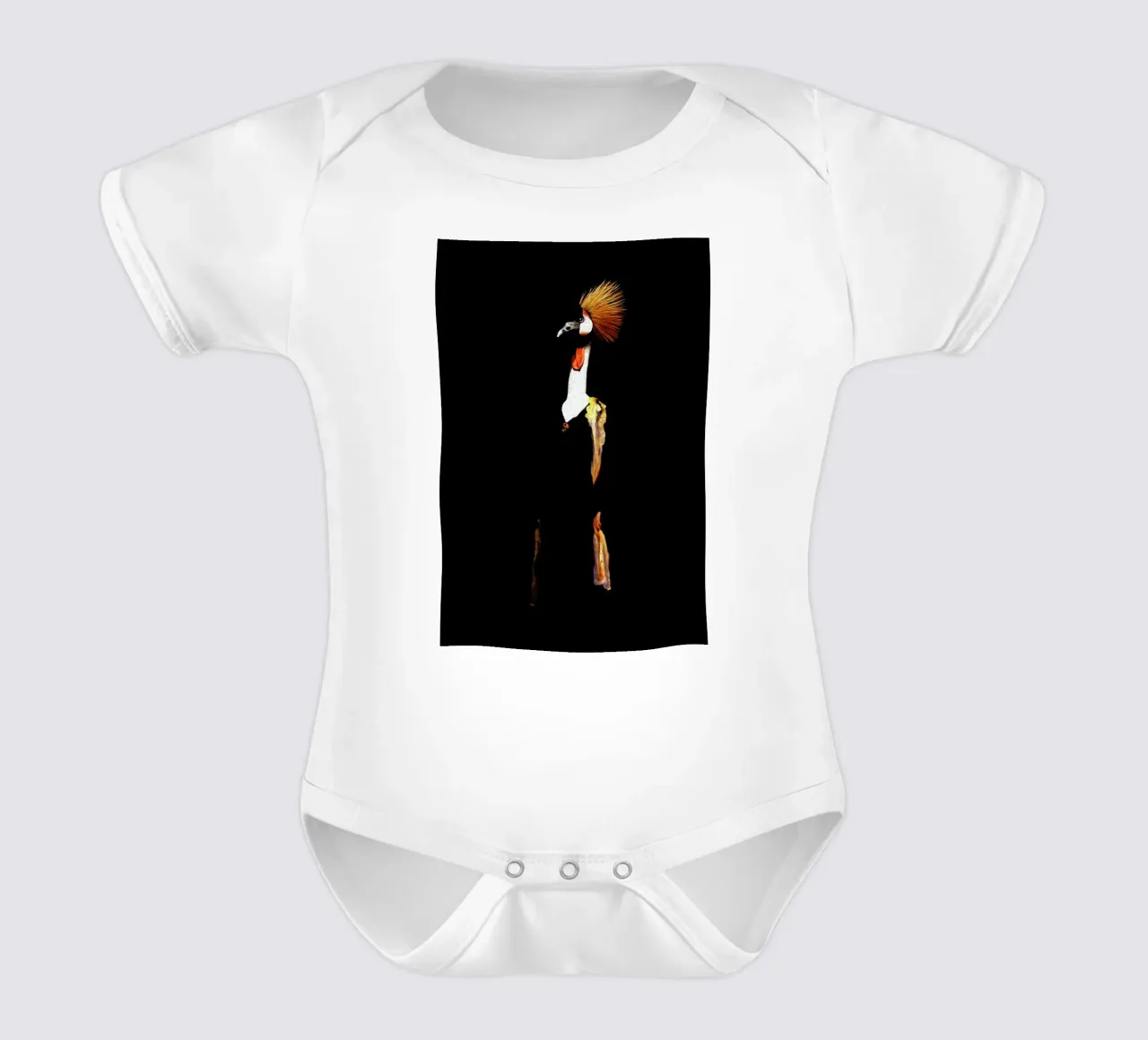 Gisele short-sleeve baby romper by Tein Lucasson