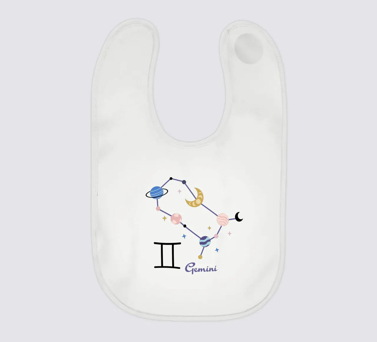 Gemini (Without Background) bavaglino da treechild